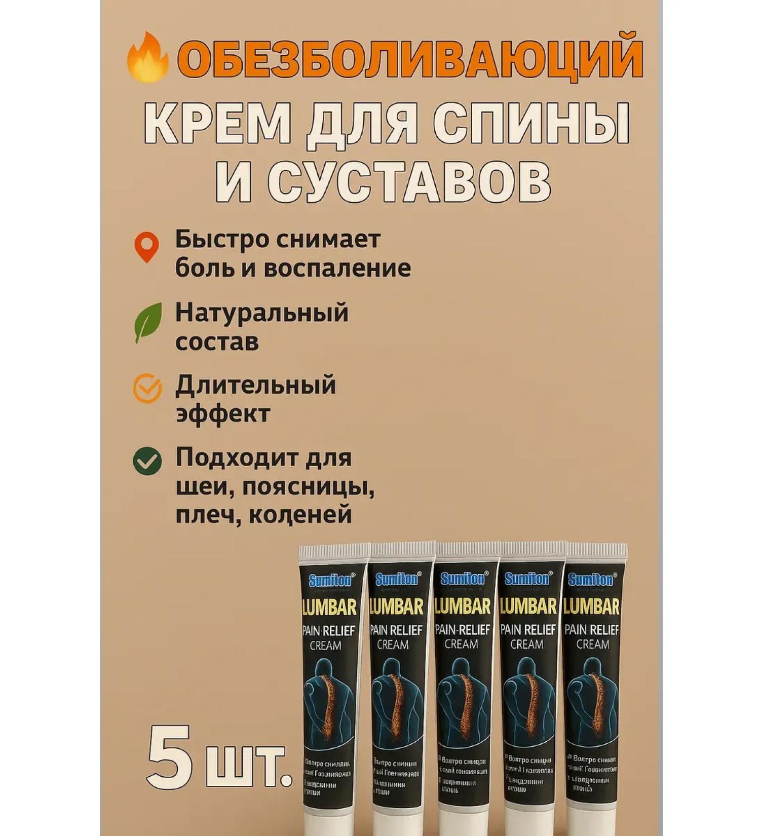 MEERYSHA Miracle -Maste from back pain and joints 5 pcs