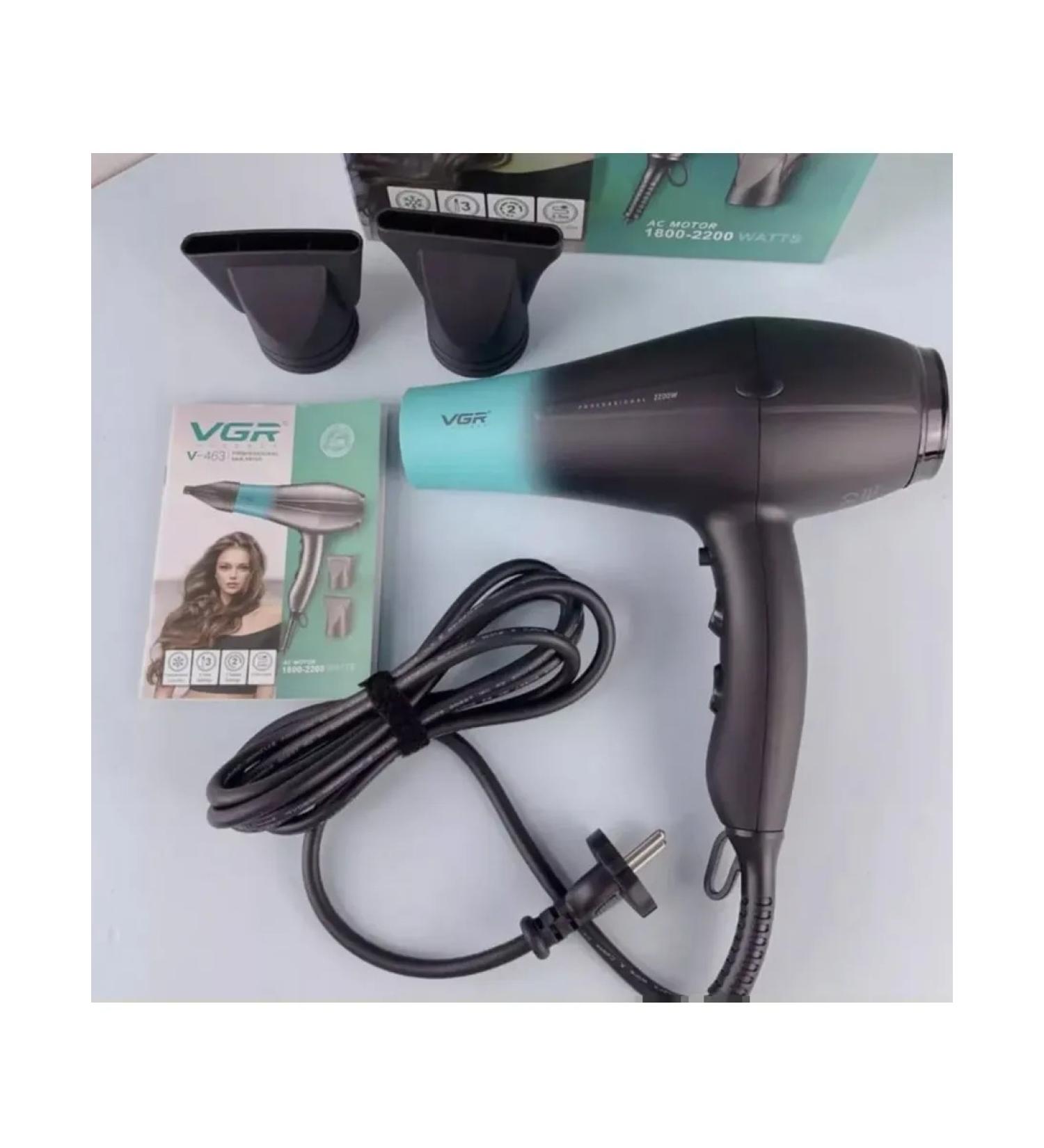Modern professional hairdryer for quick styling