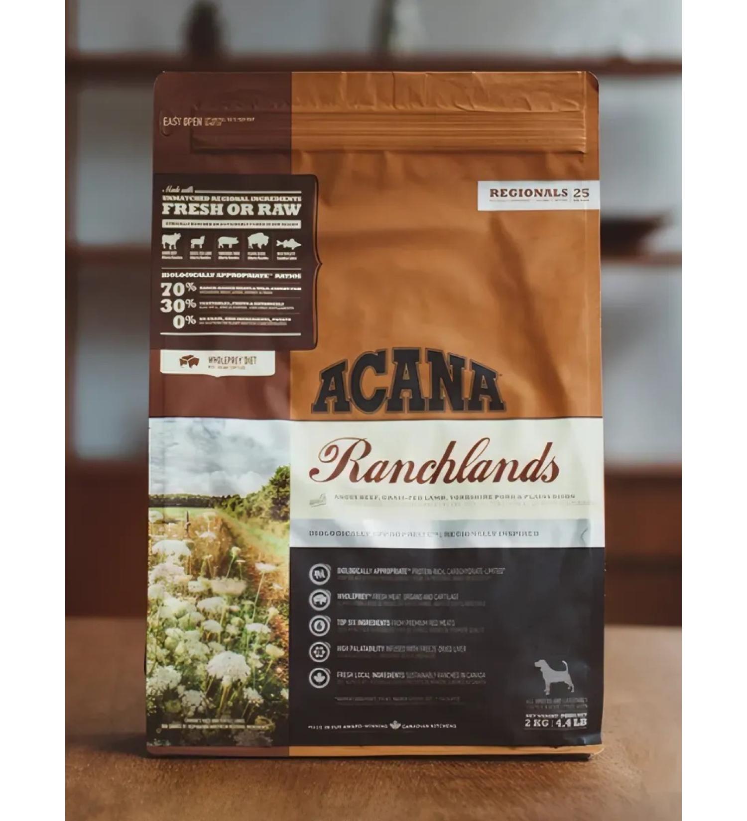 Acana Dog feed Ranchlands 2 kg