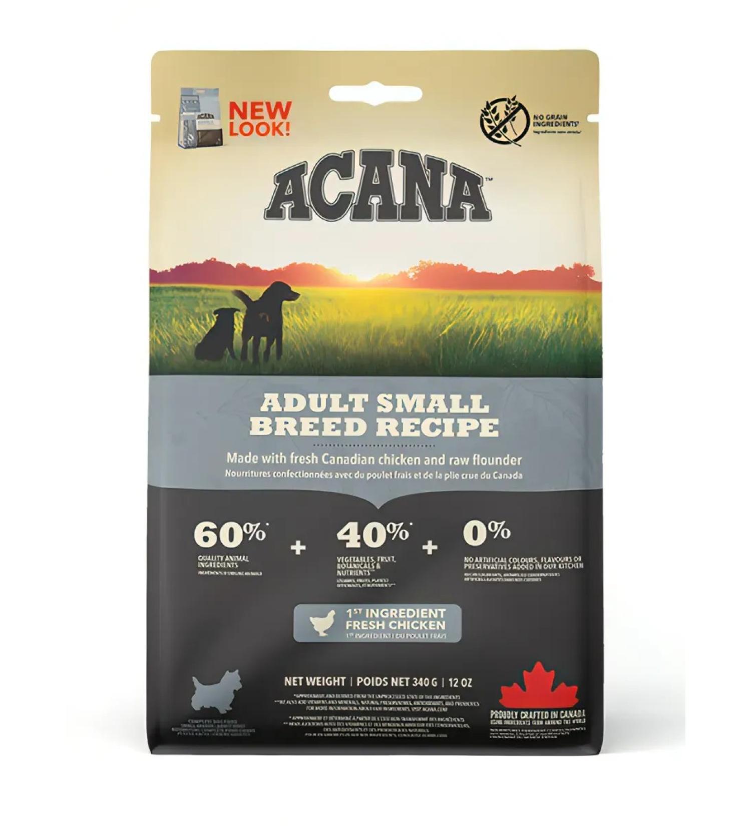 Acana Dog feed Adult Small Breed 340 gr