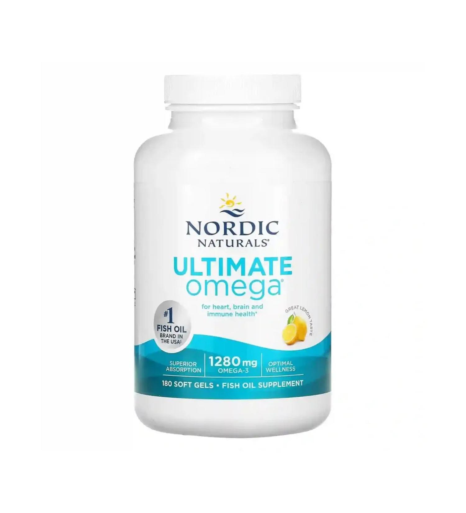 Nordic Naturals Ultimate Omega 1280 mg 60 capsules
