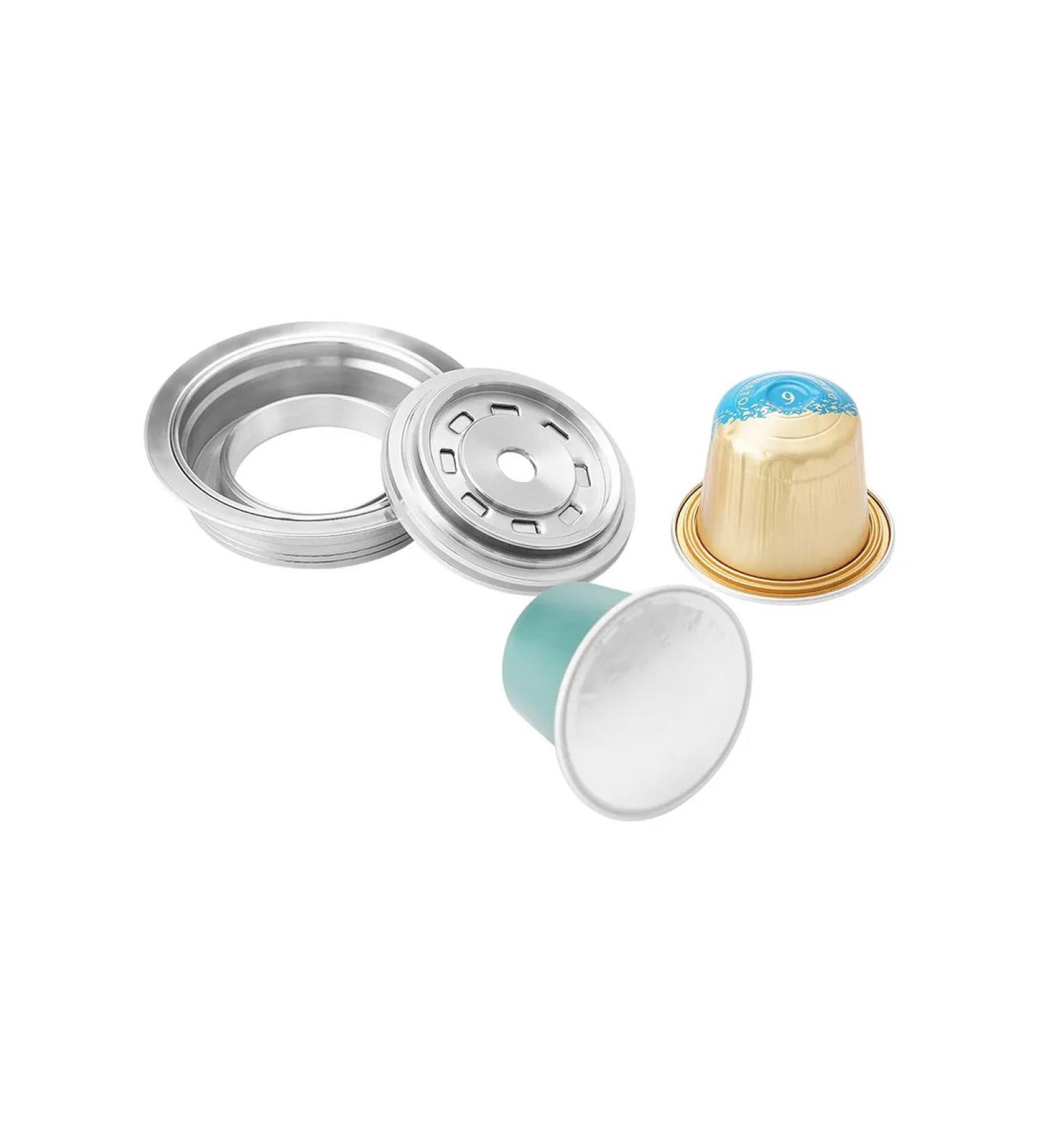 Stainless coffee capsule adapter for Nespresso Vertuo - Buy Online on GoSupps.com