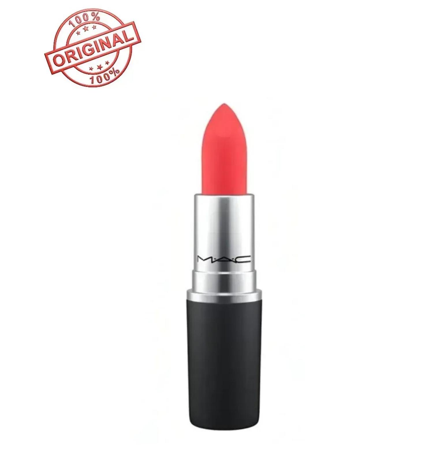 MACcosmetic Lipstick Powder Kiss Lipstick Tone 308 Mandarin O - Buy Online on GoSupps.com
