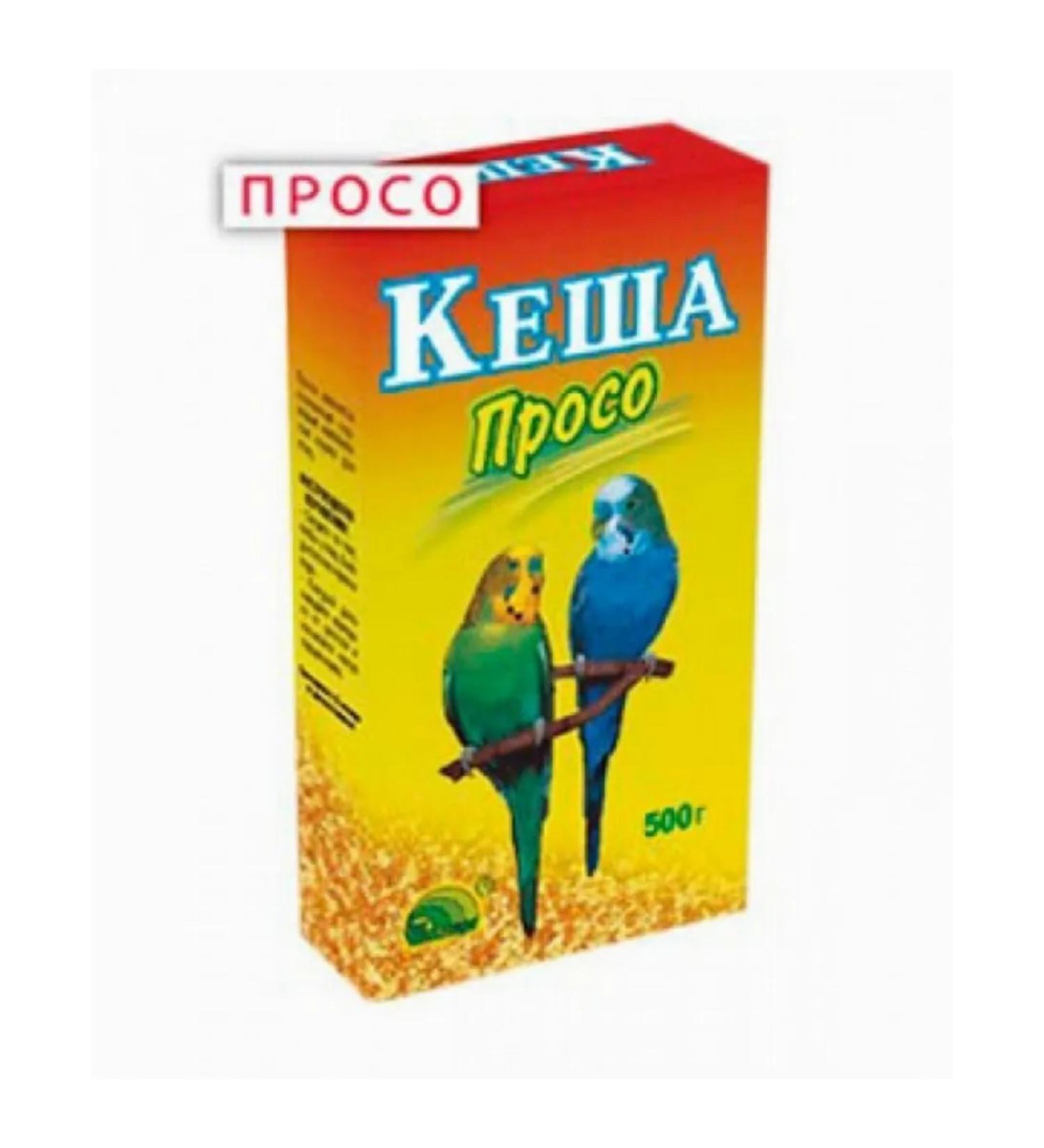 KESHA Bird food for dry millet for parrots 500g for