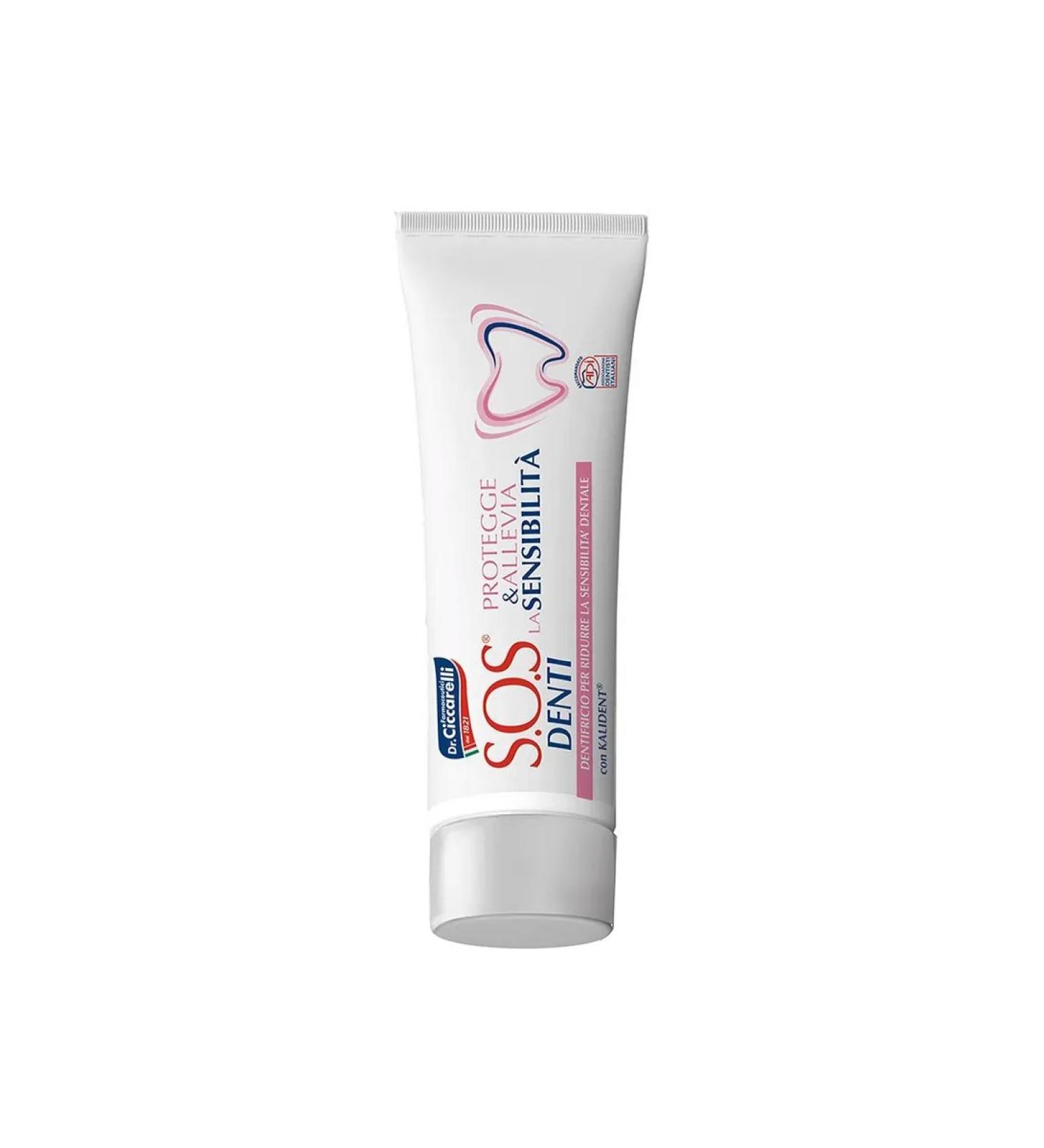 SOS DENTI Toothpaste for sensitive teeth 75 ml
