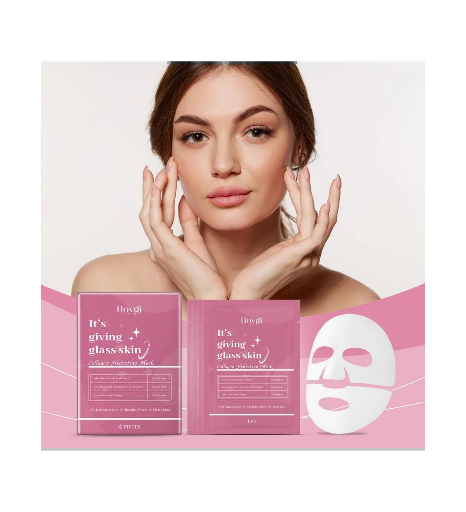 Collagen moisturizing mask with hyaluronic acid - Buy Online on GoSupps.com