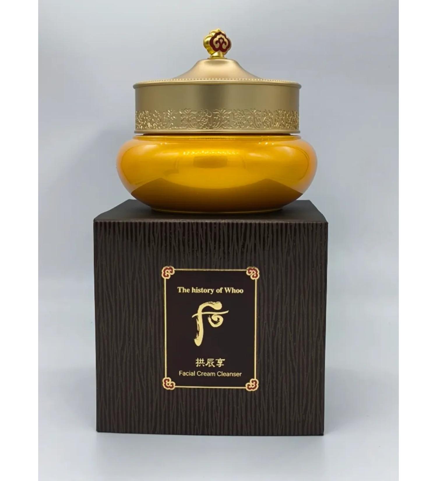 The History of Whoo Cleaning WHOO Facial Cream Cleanser - Buy Online on GoSupps.com