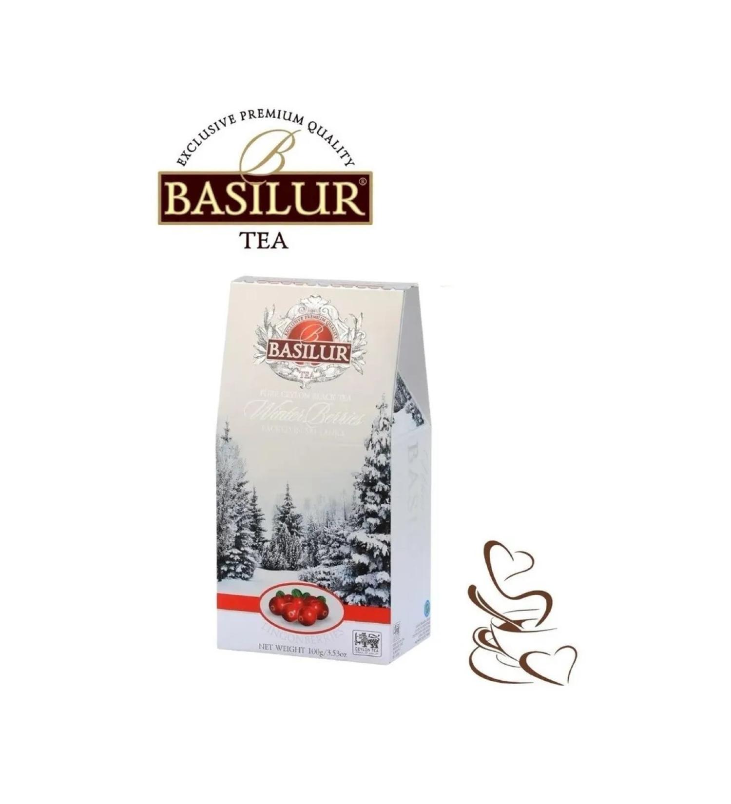 Basilur winter berries lingonberry 100 grams - Buy Online on GoSupps.com