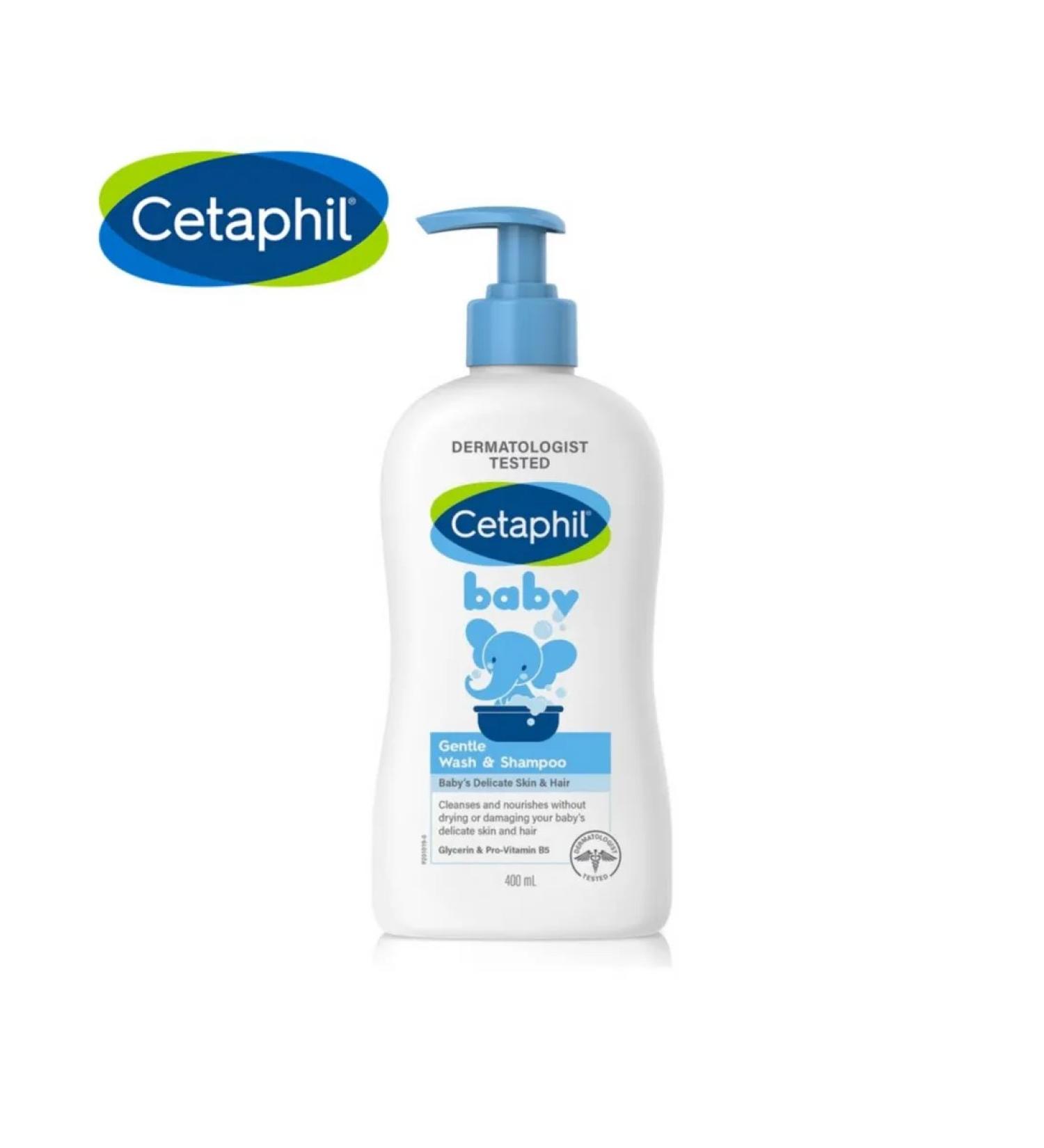 Cetaphil Children's shower gel & shampoo with calendula - Buy Online on GoSupps.com