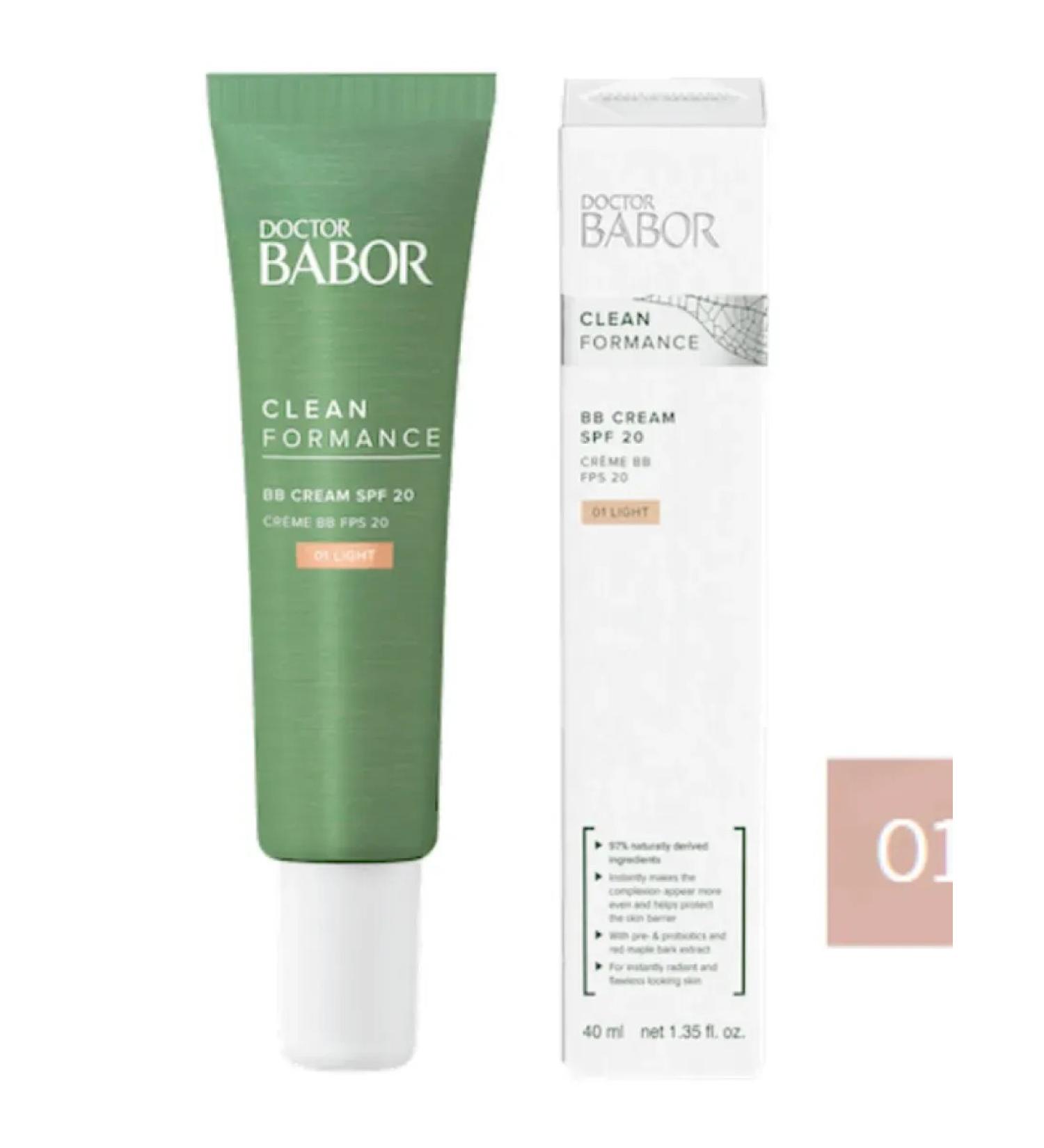 Mivis Babor BB Cream Light BB-cream light SPF 20 40 ml 40 ml