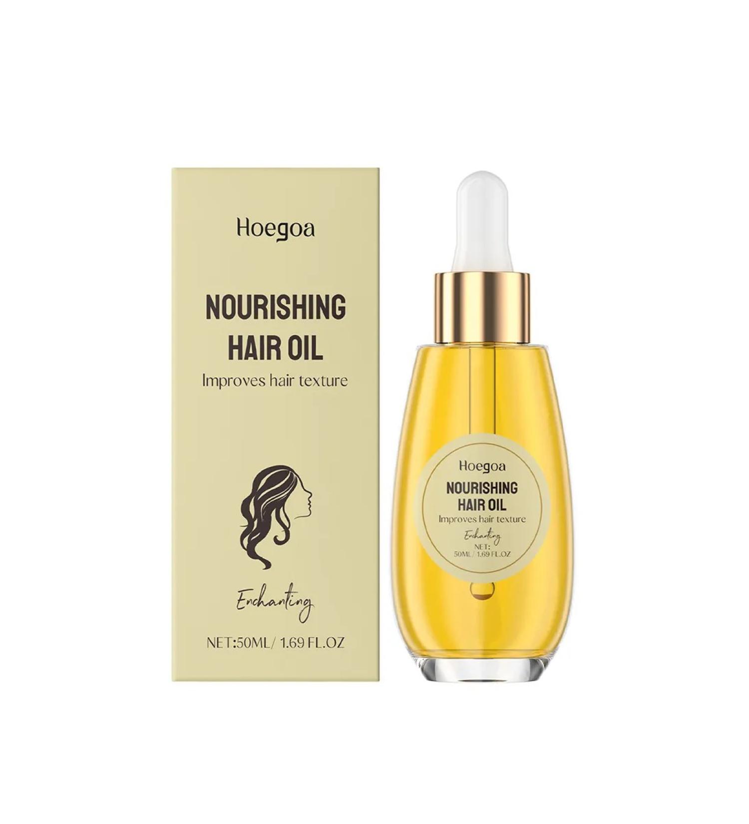 Hoegoa hair oil nourishes strengthens against dry falling out - Buy Online on GoSupps.com