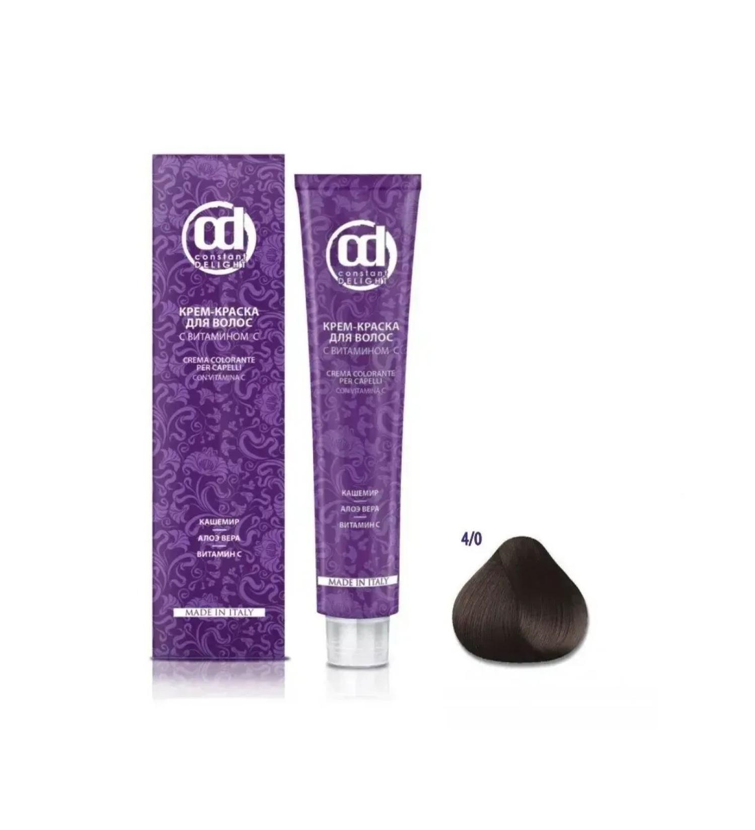 Constant Delight Italy Hair dye with vitamin C 4 0 100ml