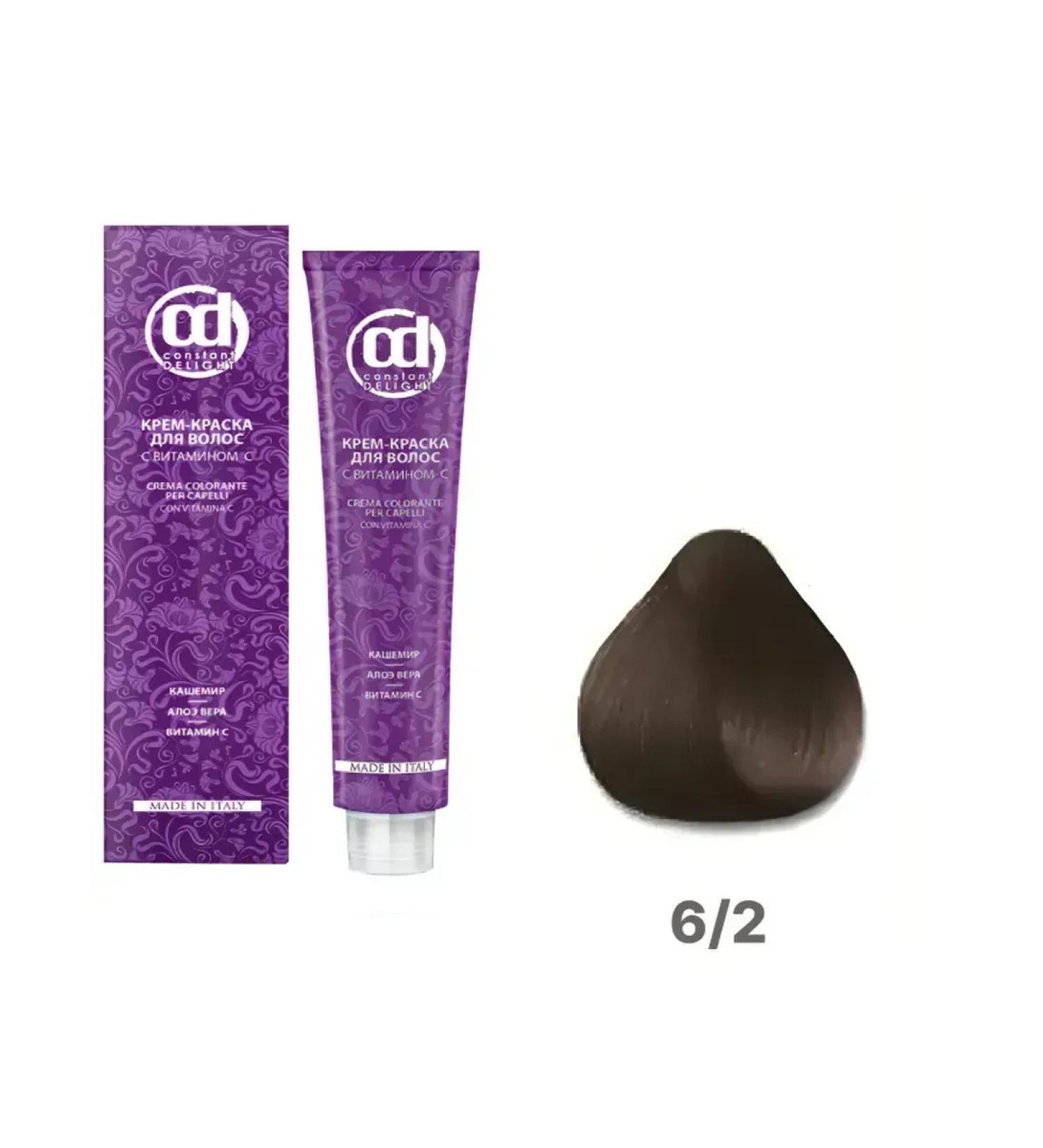 Constant Delight Italy Hair dye with vitamin C 6 2 100ml