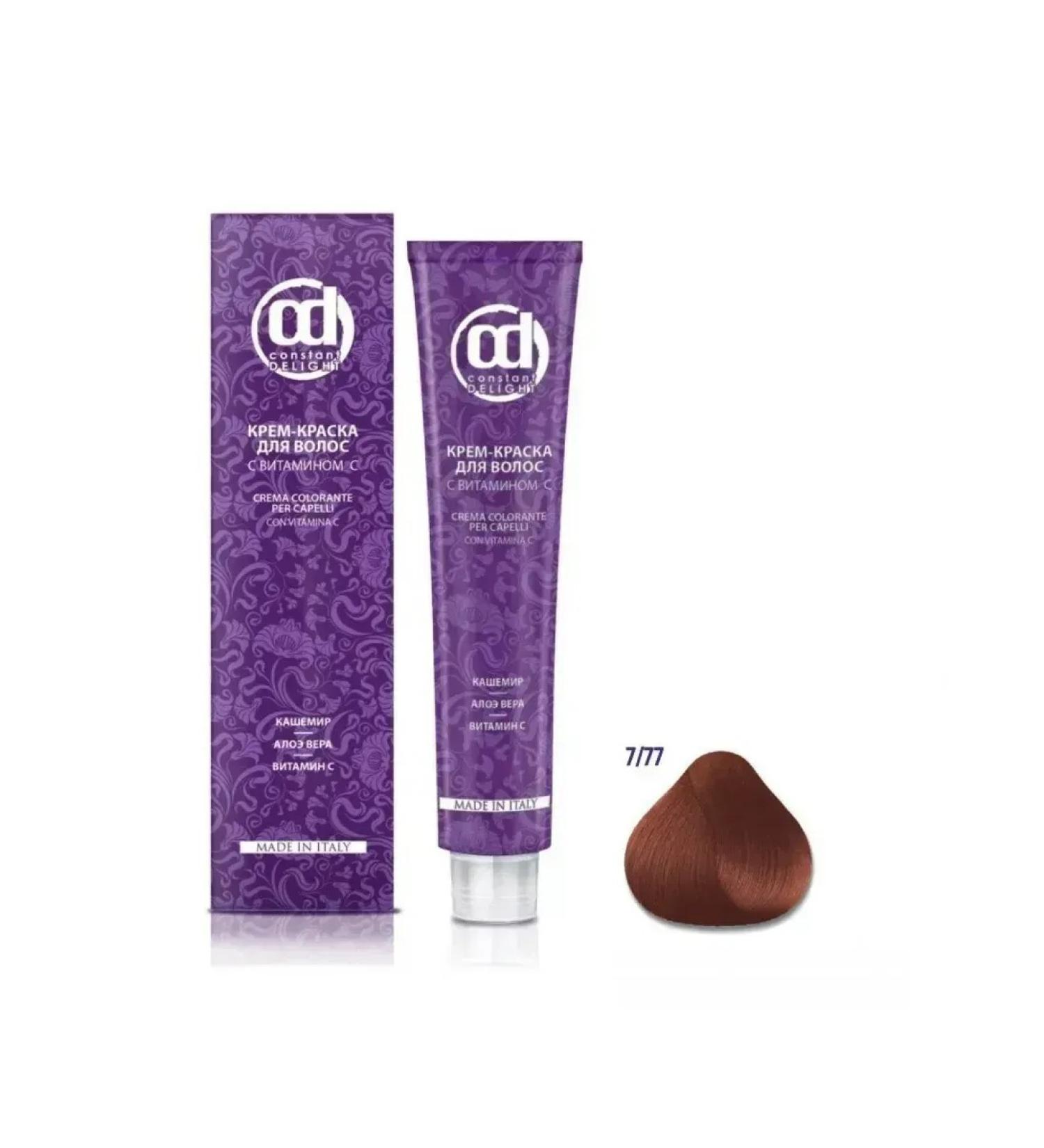Constant Delight Italy Hair dye with vitamin C 7 77 100ml