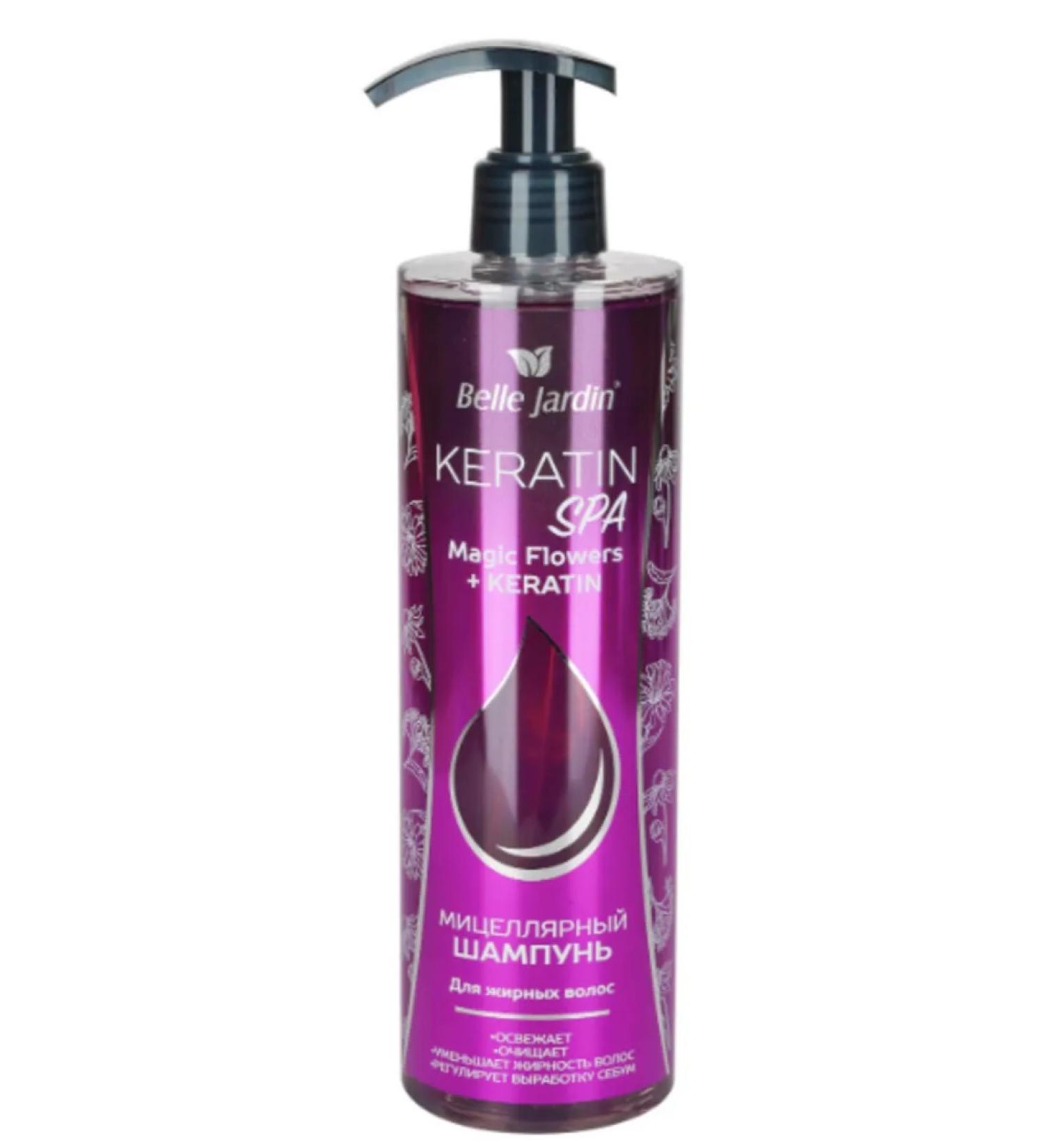 Belle Jardin Micellar shampoo Keratin Spa Magic Flowers 400 ml