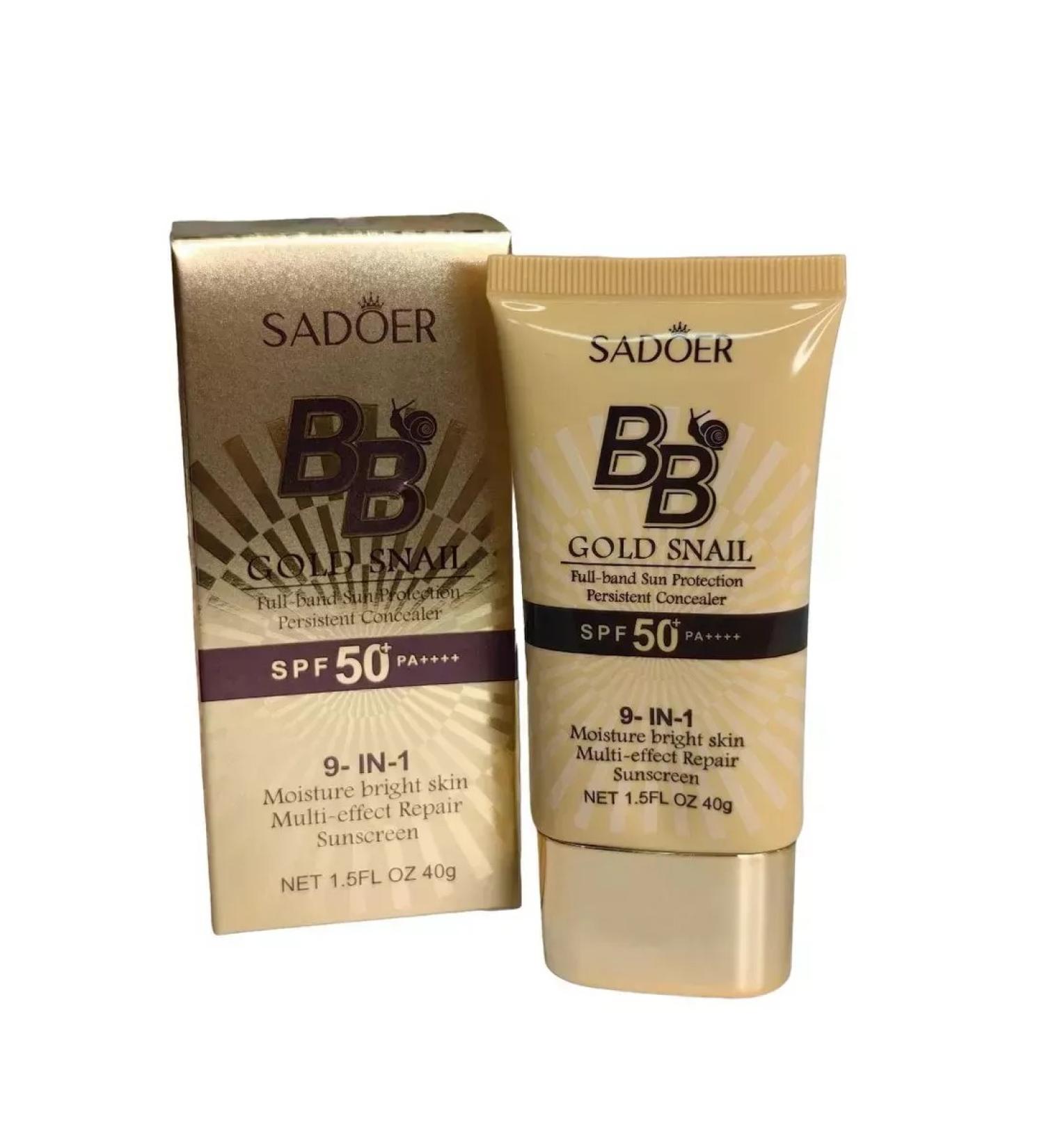 cosmetics Sadoer Tonal BB face cream SPF 50 - Buy Online on GoSupps.com