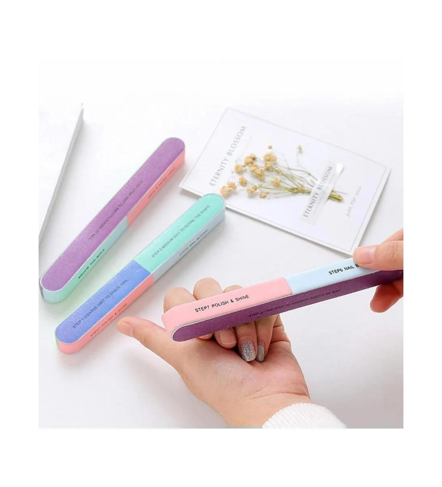 nail file 1 pc instruments for nails is six -sided - Buy Online on GoSupps.com