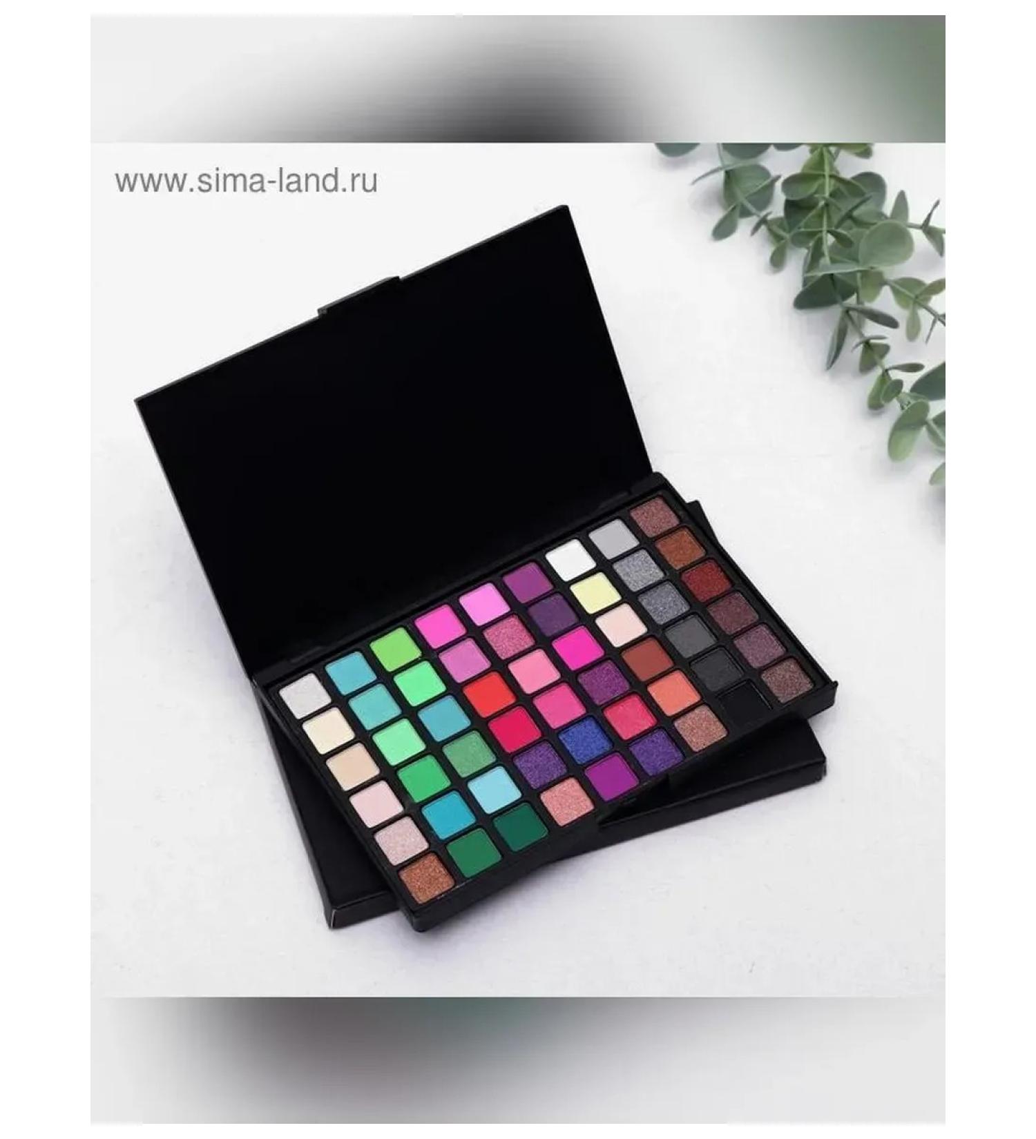 Simaland Palette of shadows with 54 colors for makeup - Buy Online on GoSupps.com