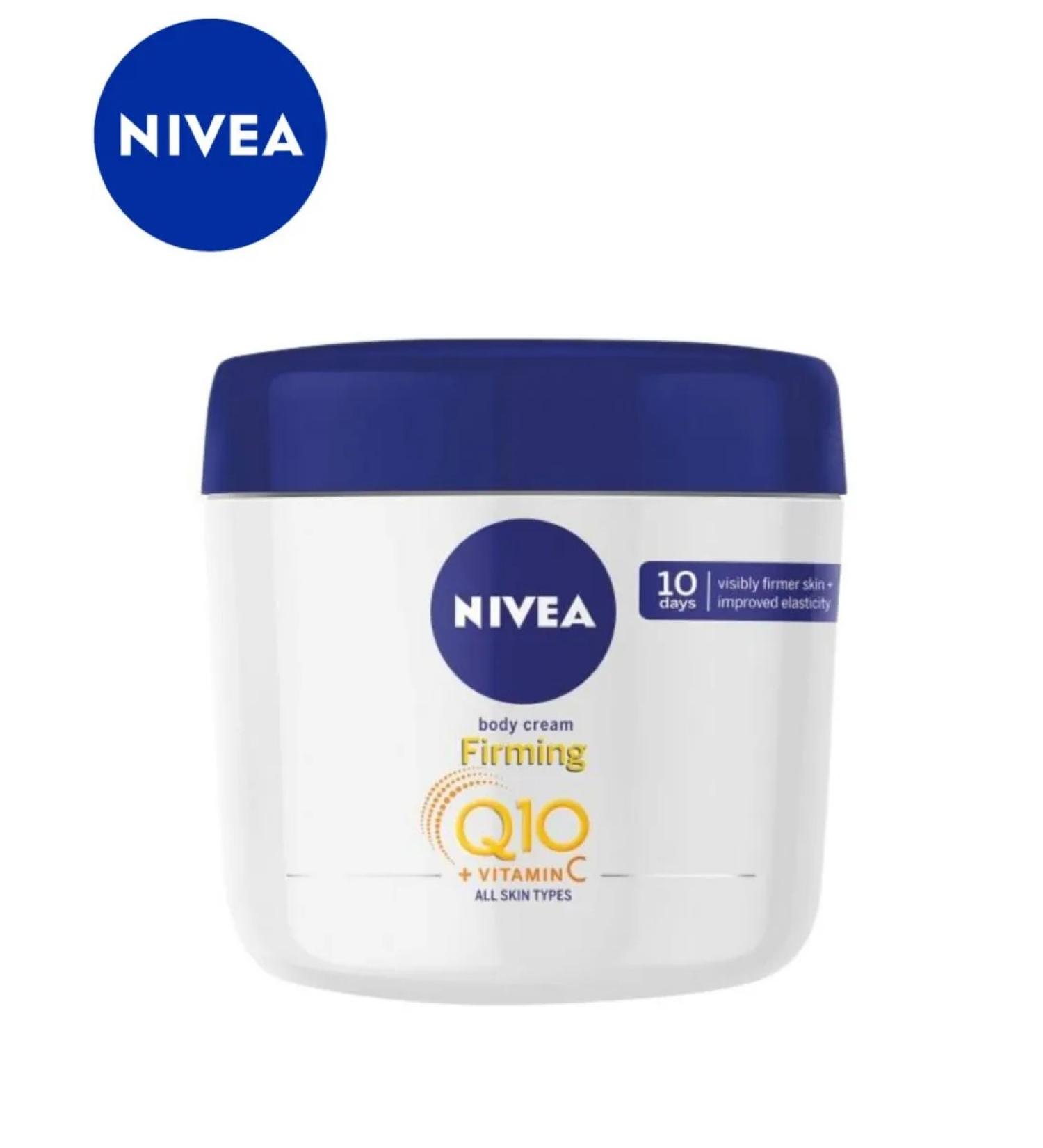 NIVEA Cream -Cream for Body Body Q10 with vitamin C 400 ml - Buy Online on GoSupps.com