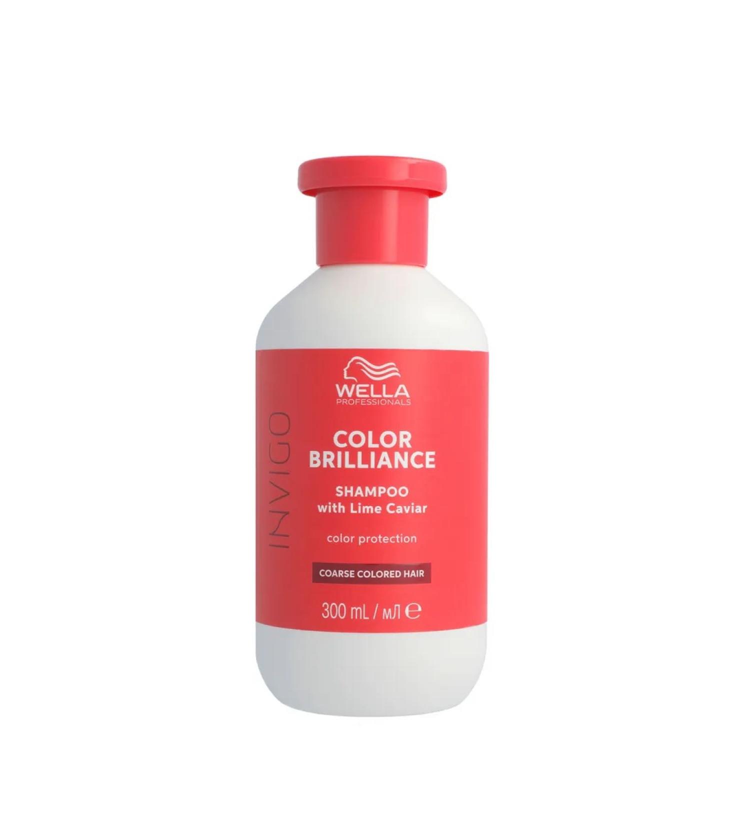 Wella Brilliance Color - Shampoo for colored coarse hair 300 ml