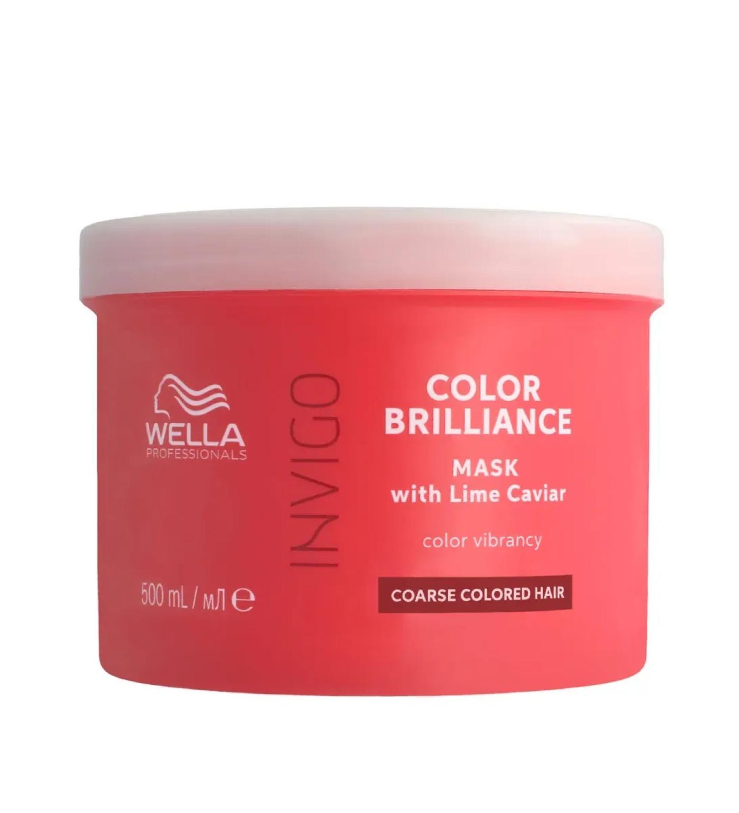 Wella Brilliance Color - Mask for Colored Coarse Hair 500 ml