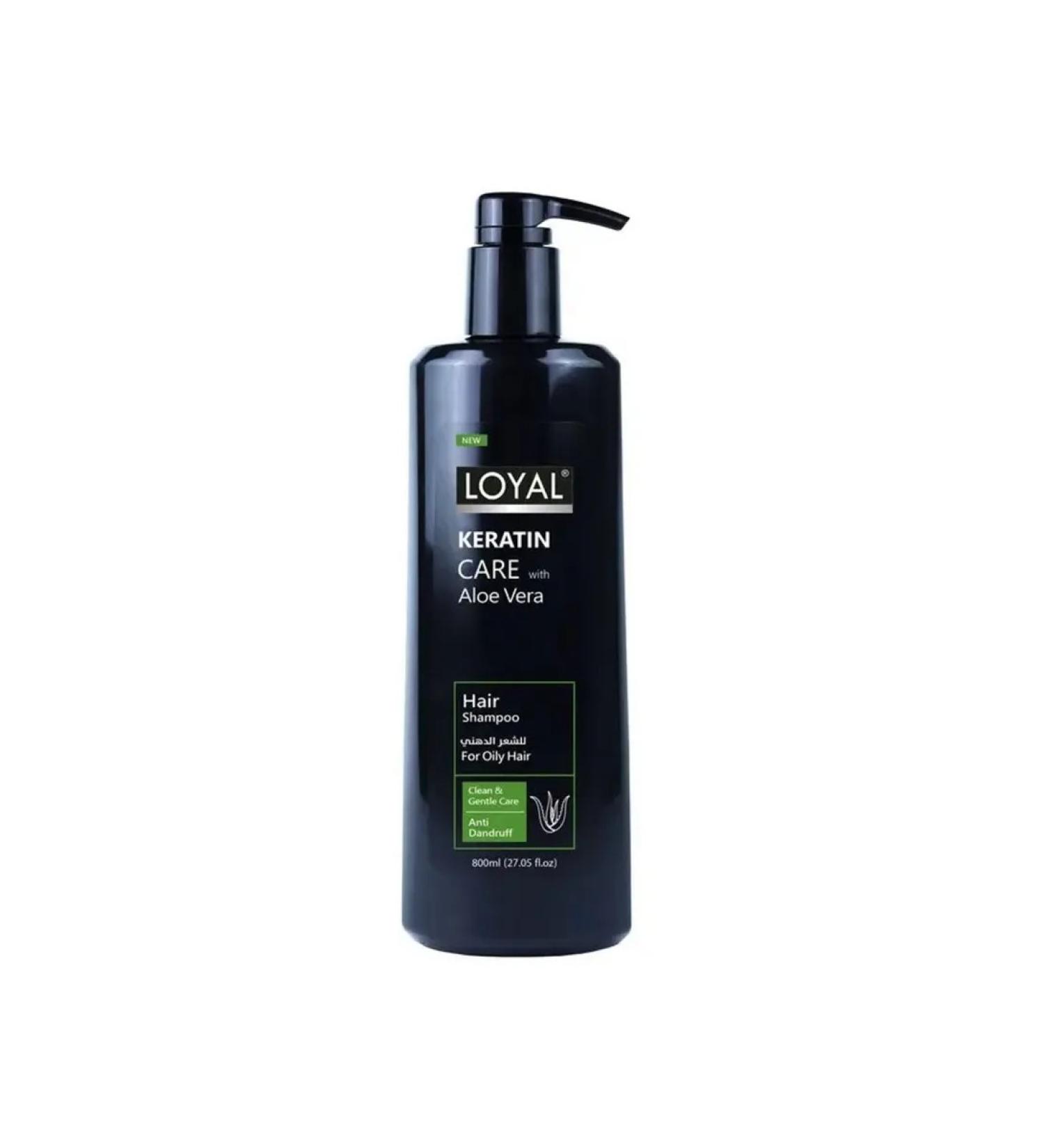 Loyal Keratin shampoo Tenderness of keratin and aloe vera 800 ml