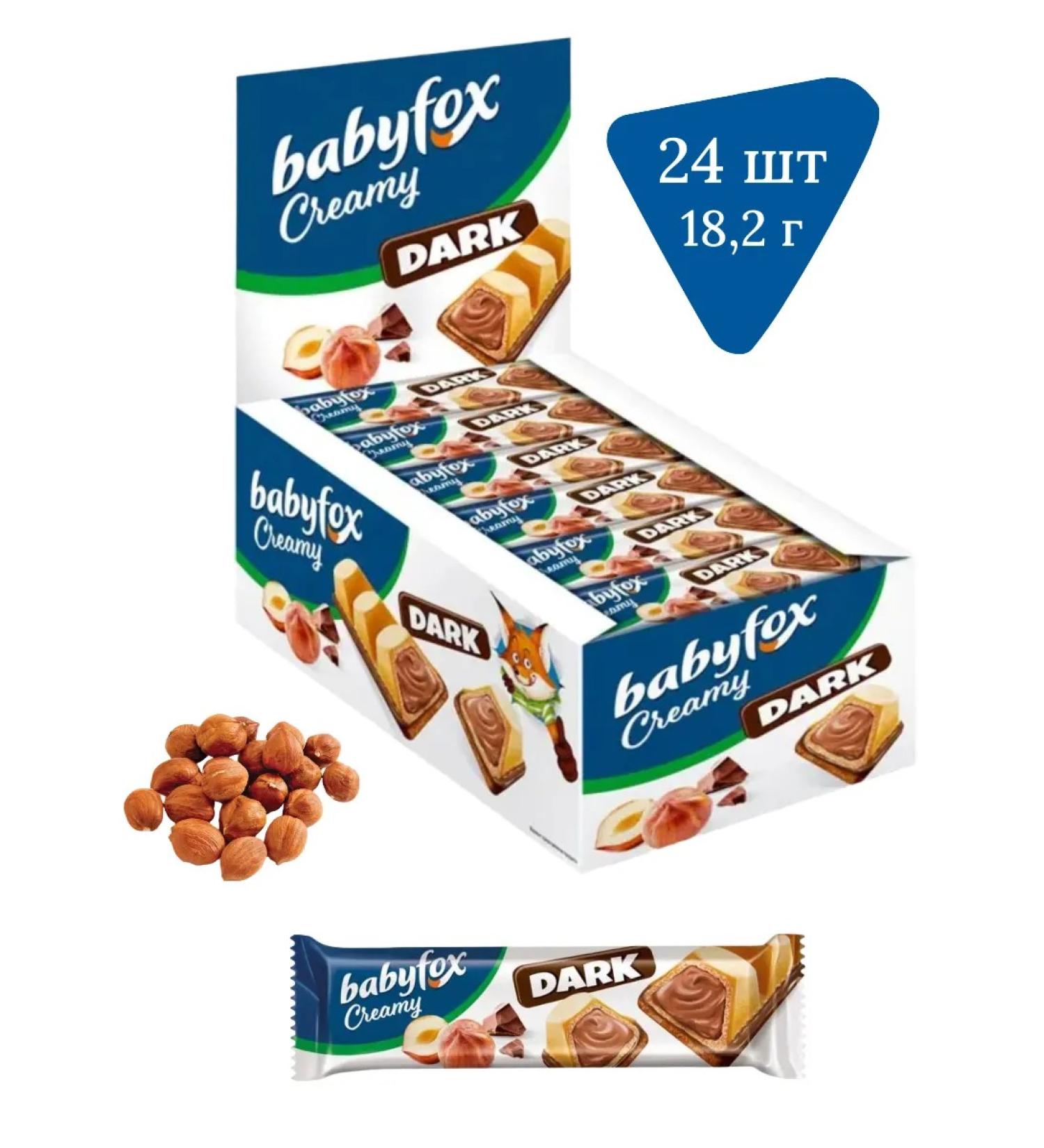 KDV Baby Fox Creamy Dark 24 pcs 18.2 g - Buy Online on GoSupps.com