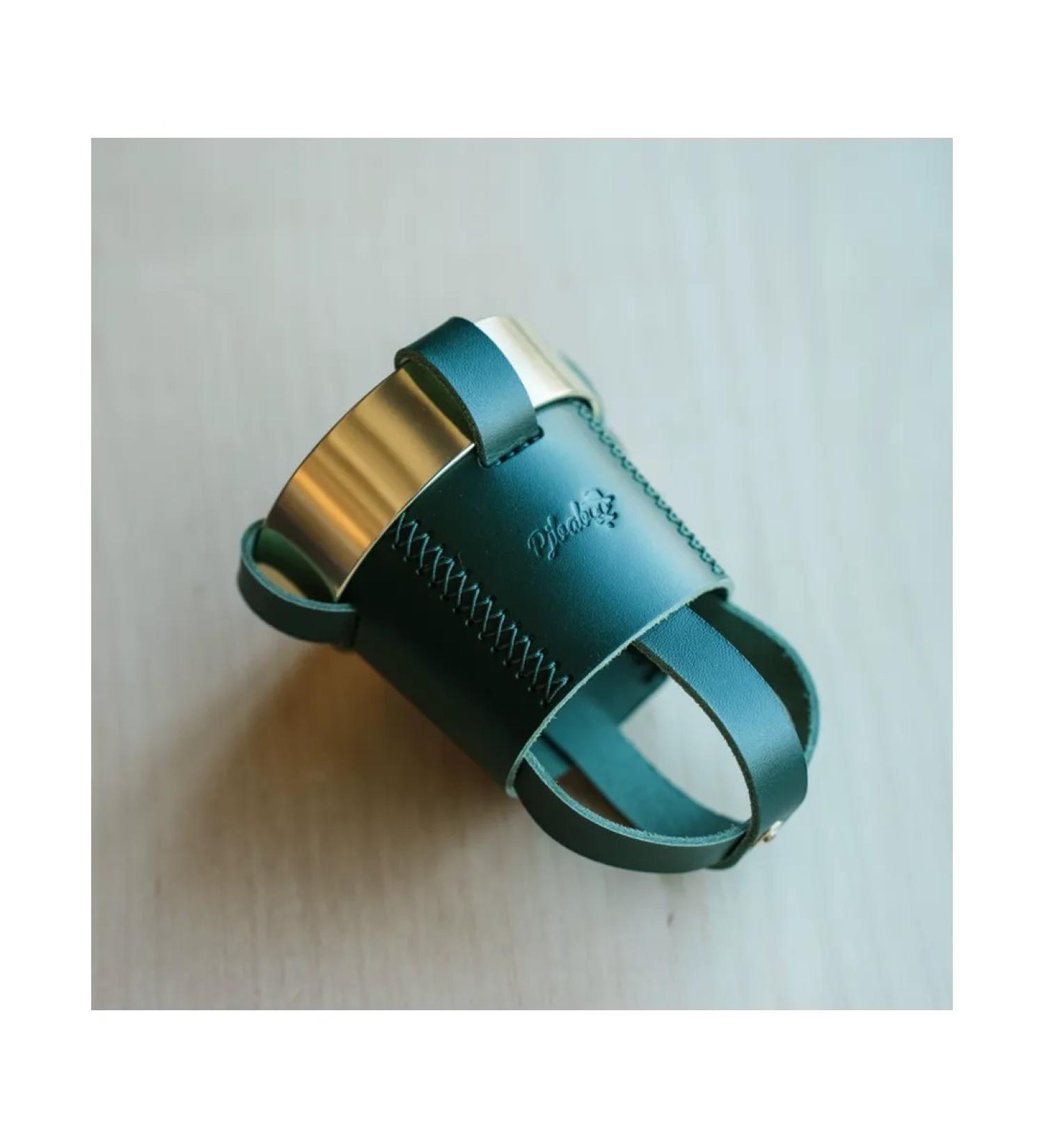 Drink holder Danish green cow's skin - Buy Online on GoSupps.com