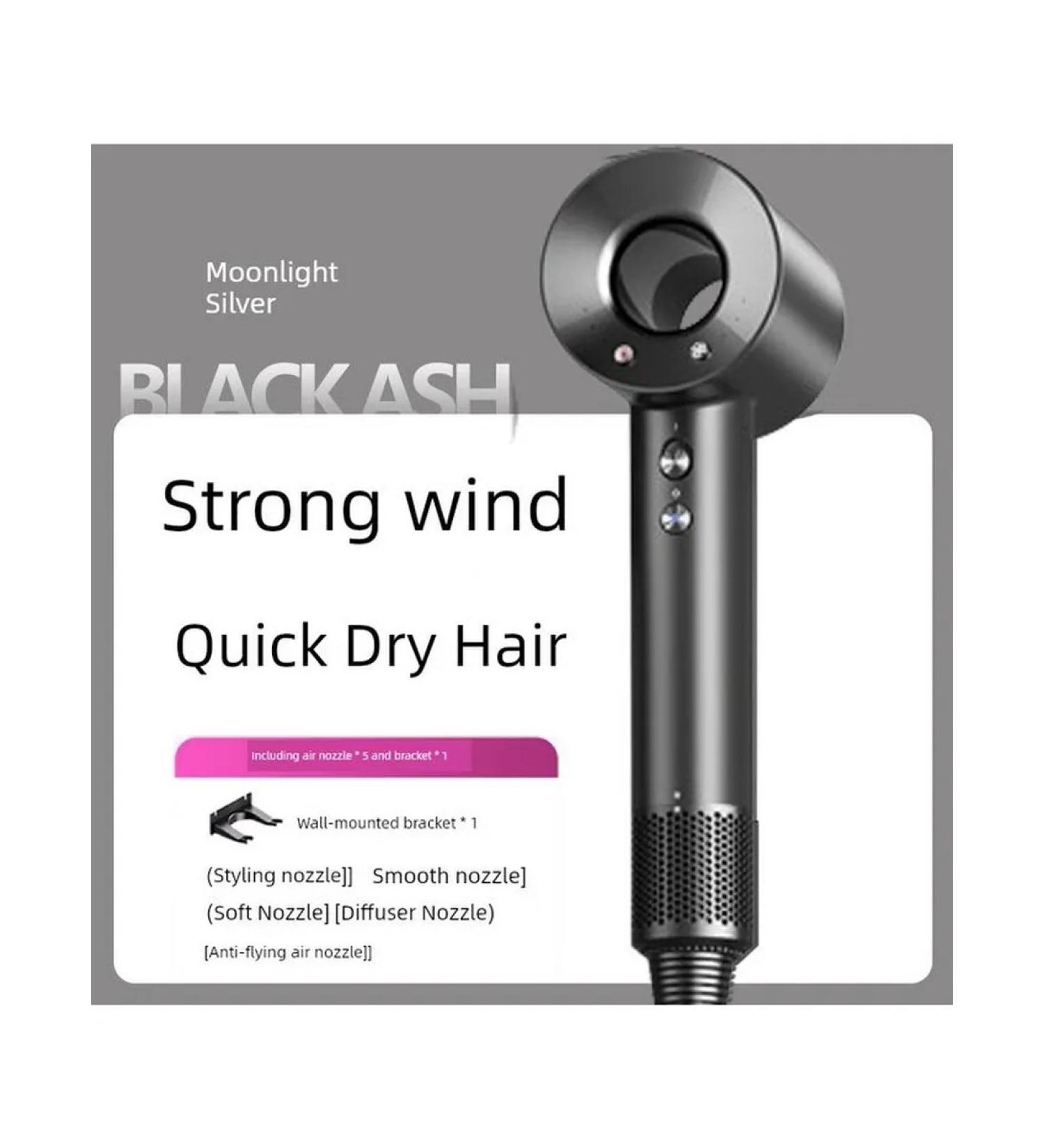 Dyslin G5-1-10 Lunar silver hairdryer 5 nozzles 1 8m - Buy Online on GoSupps.com