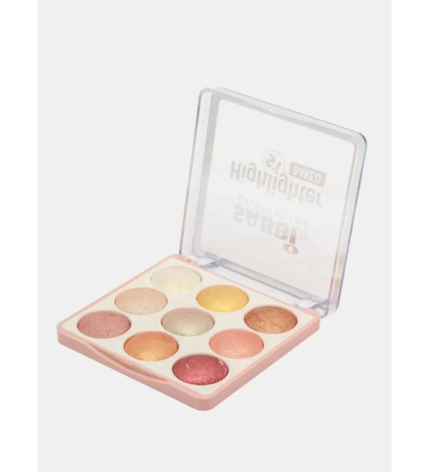 Sparkly6 Palette of Facial Faces and Body Highlights Baked - Buy Online on GoSupps.com