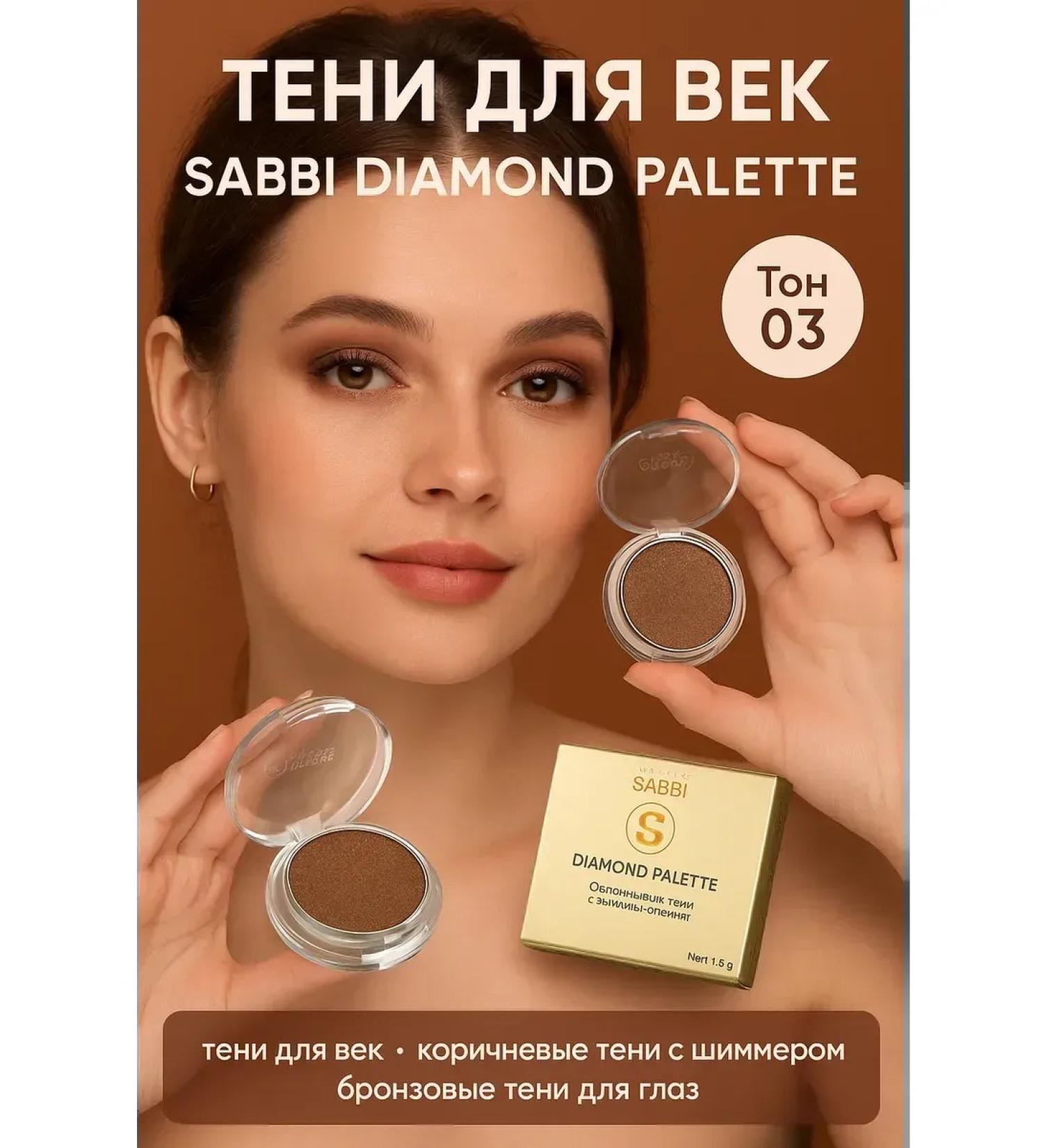 SAKU Eye shadows shiny baked tone 3 - Buy Online on GoSupps.com