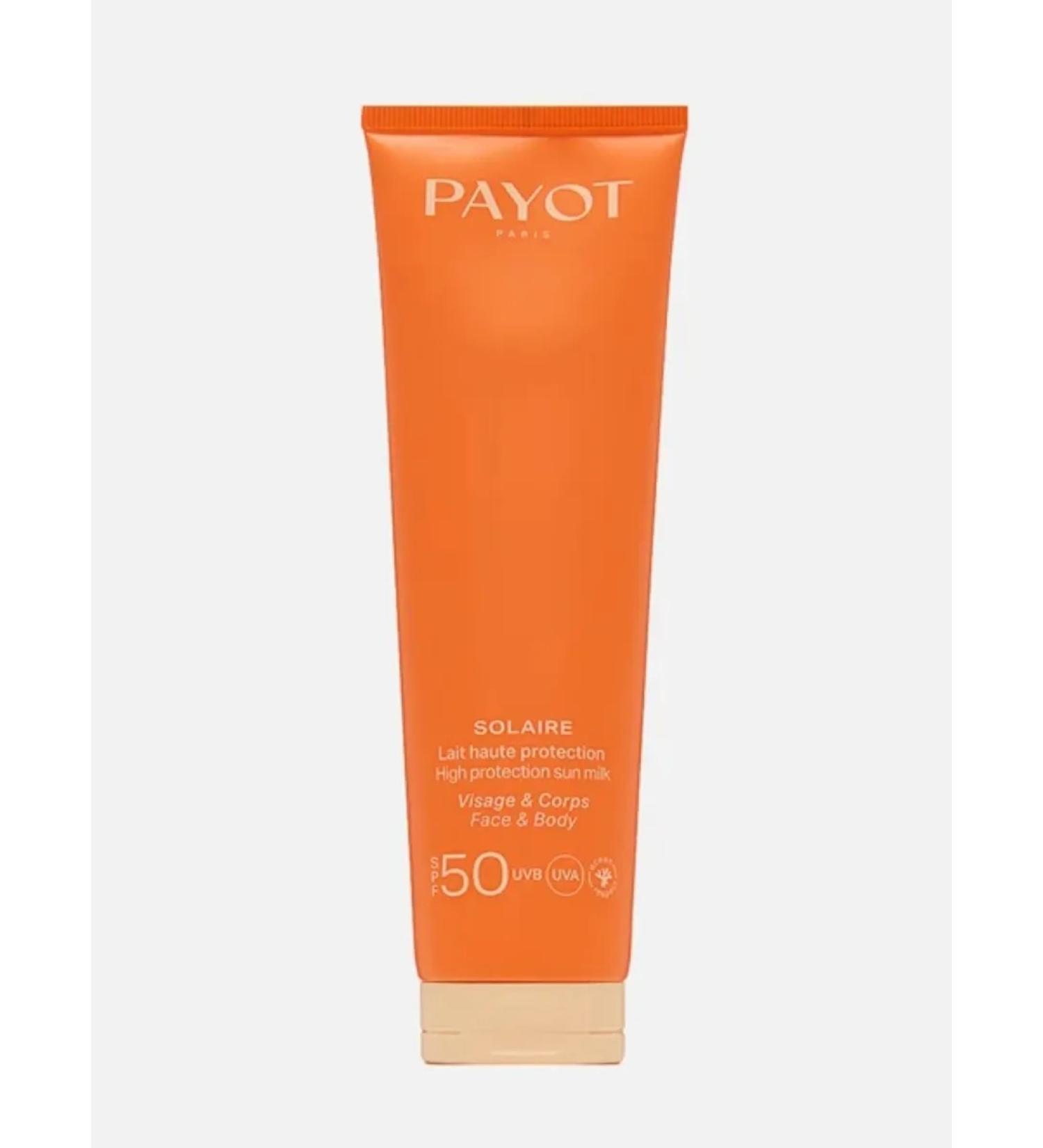 Sunscreen milk for face and body spf50 PAYOT lait haute protection - Buy Online on GoSupps.com