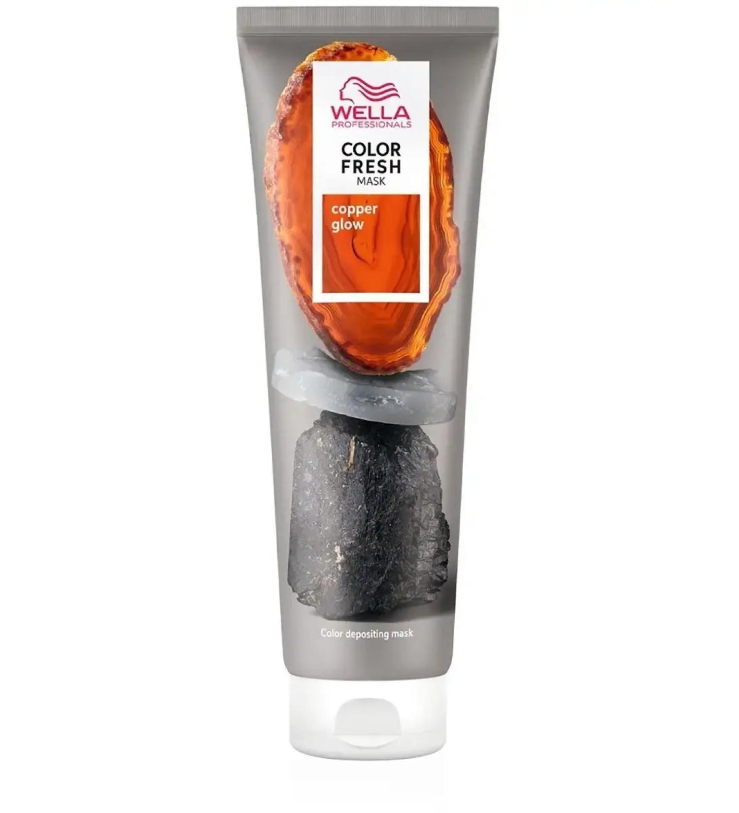 WELLA PROFESSIONALS Hair mask Wella Color Fresh Copper Radiance 150 ml - Buy Online on GoSupps.com