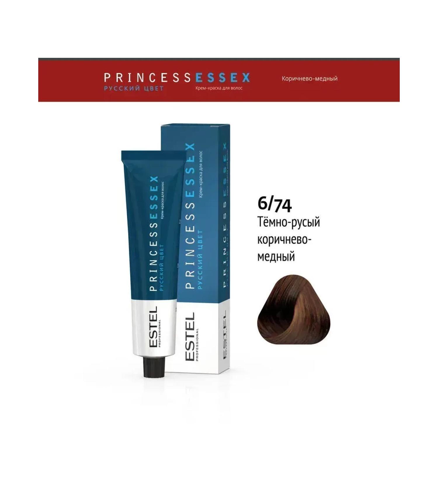 Estel Professional Paint 6 74 dark-brown brown-honey Essex Princess - Buy Online on GoSupps.com