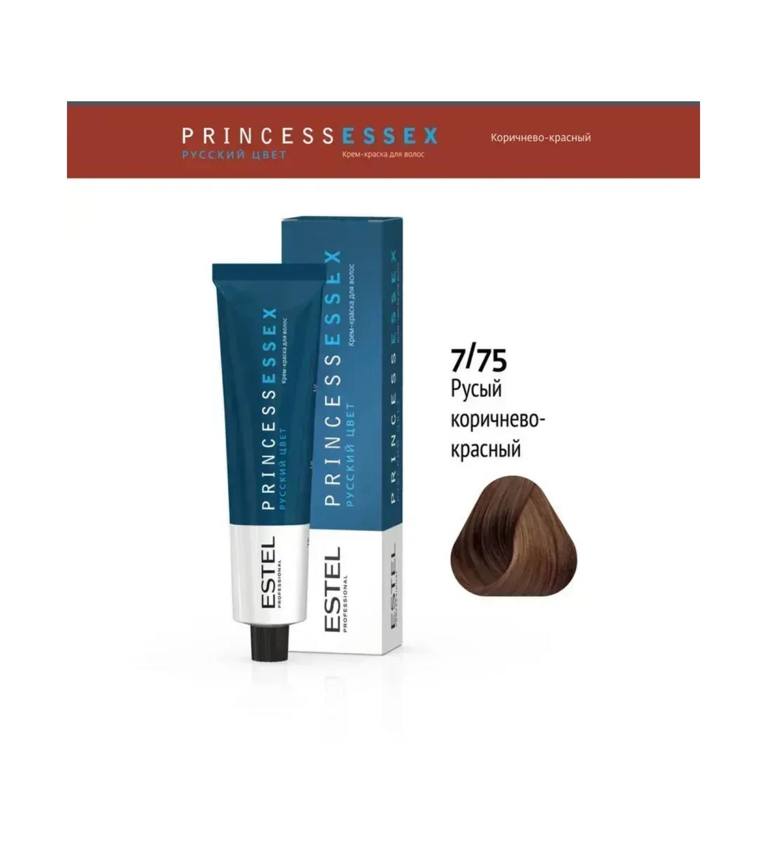 Estel Professional Paint 7 75 brown brown-red Princess Essex - Buy Online on GoSupps.com