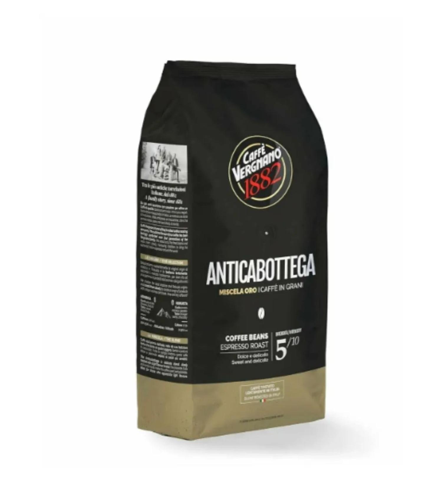 VERGNANO coffee in Caffe 1882 Antica Bottega 1kg Italy - Buy Online on GoSupps.com