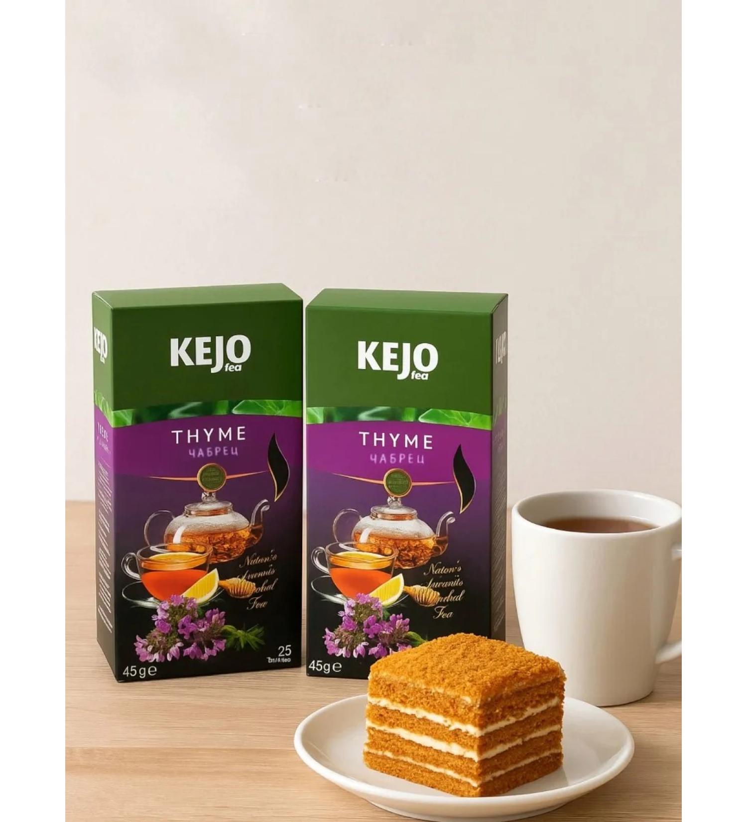 KEJOfoods Thyme 2 packages of 25 bags - Buy Online on GoSupps.com