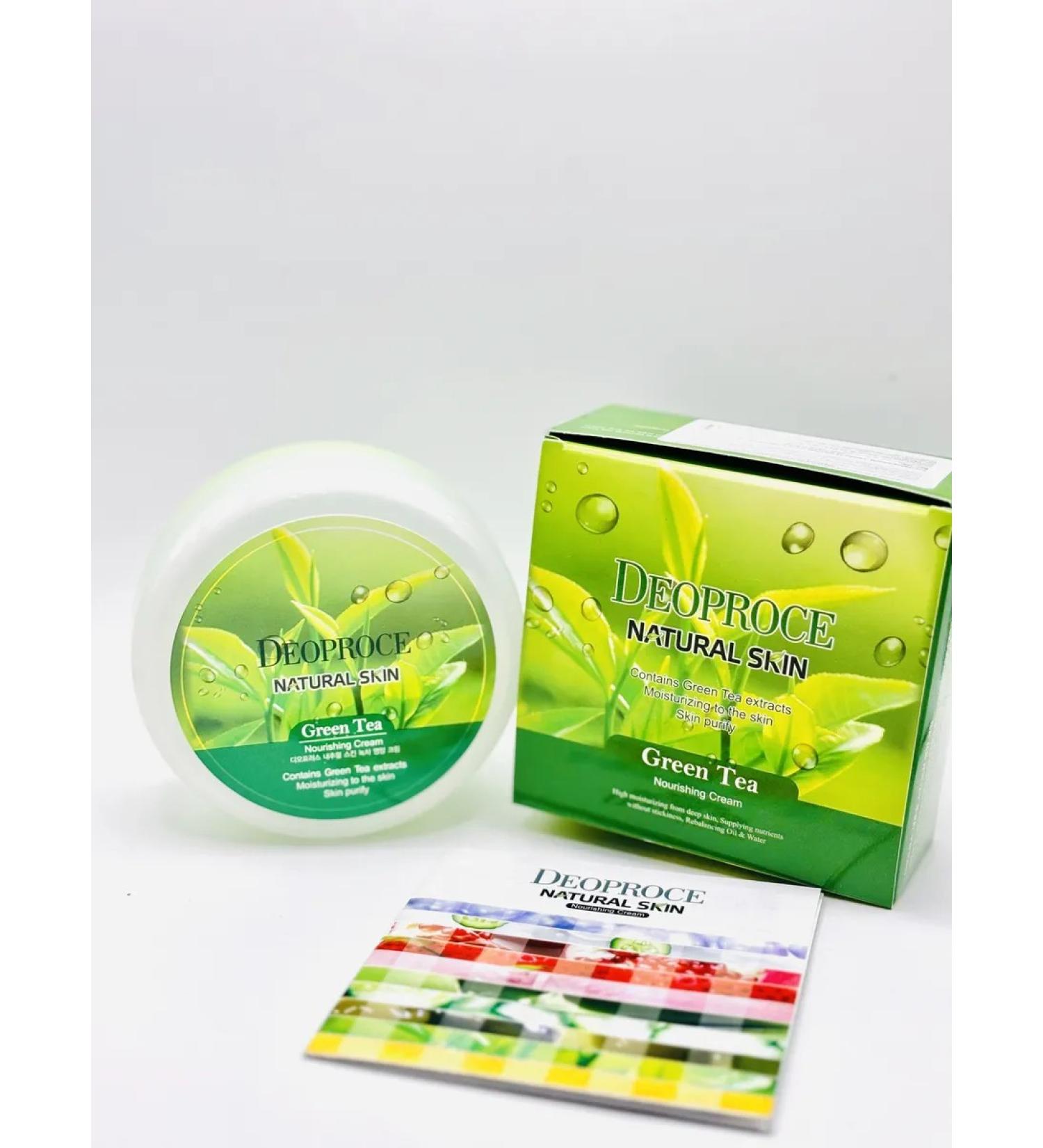 DEOPROCE Cream for Facial and Body with green tea extract 100G - Buy Online on GoSupps.com