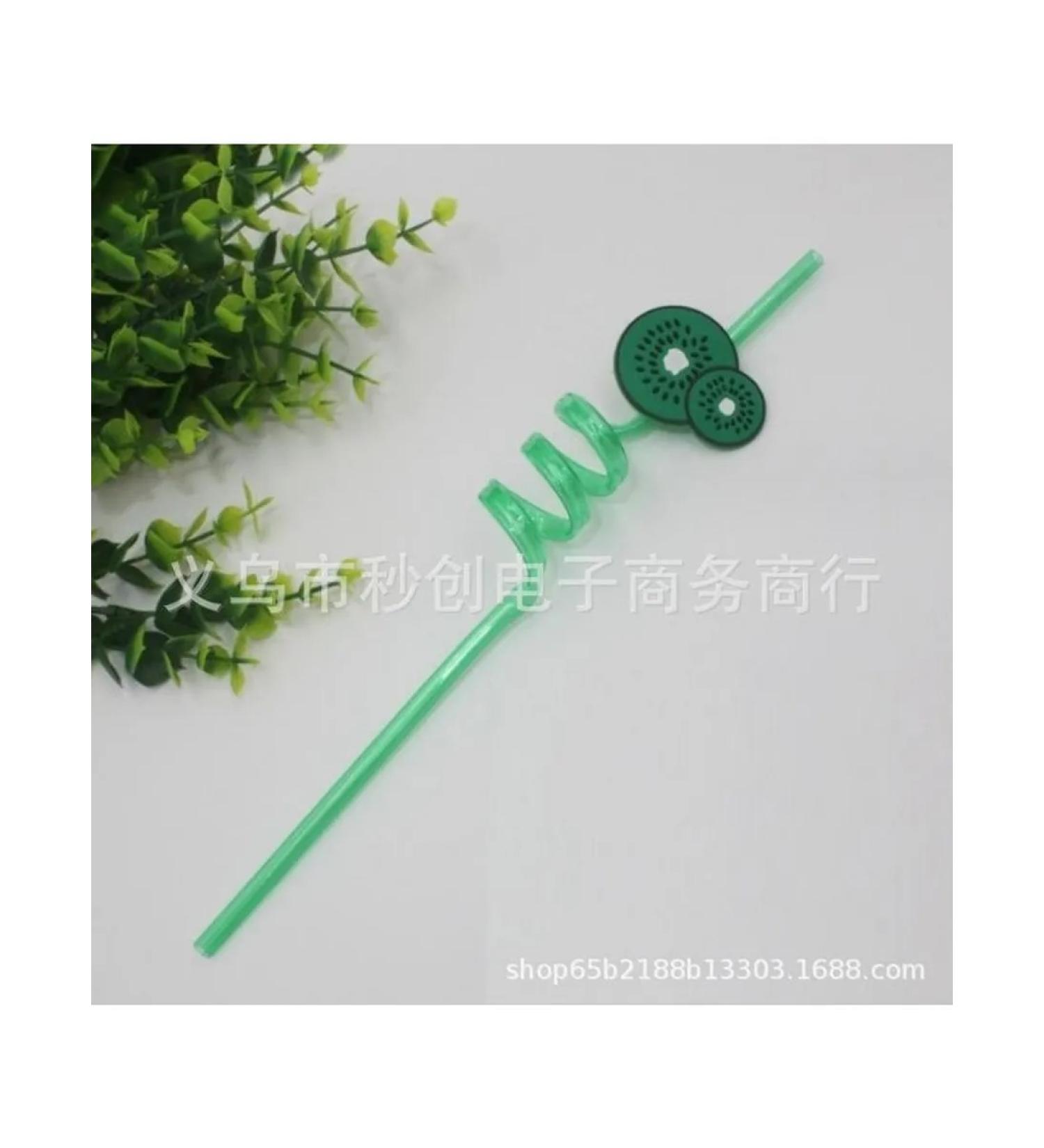 Kiwi drinking straws 5 pcs. - Buy Online on GoSupps.com