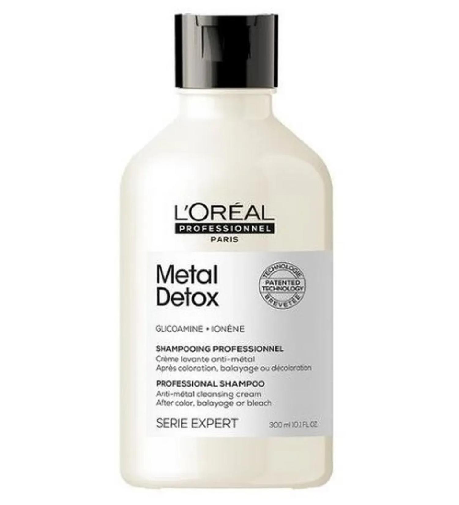 L'Oreal SA L'Or al Professionnel Serie Expert Metal Detox Shampoo for Hair Neutralizing the Effects of Metal 300 ml - Buy Online on GoSupps.com