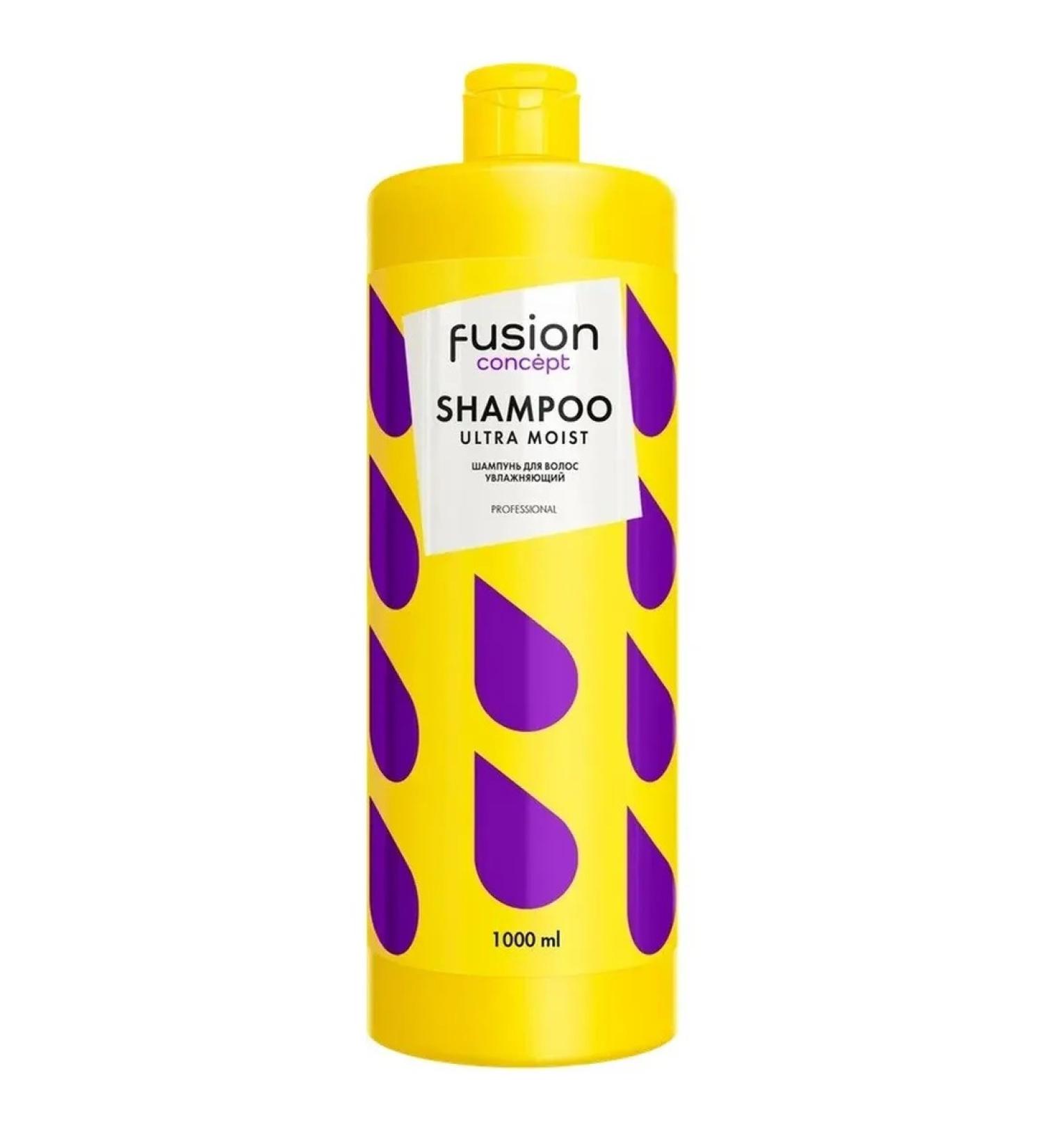 BIG LLC Concept Fusion Ultra Moist Shampoo 1000ml - Buy Online on GoSupps.com