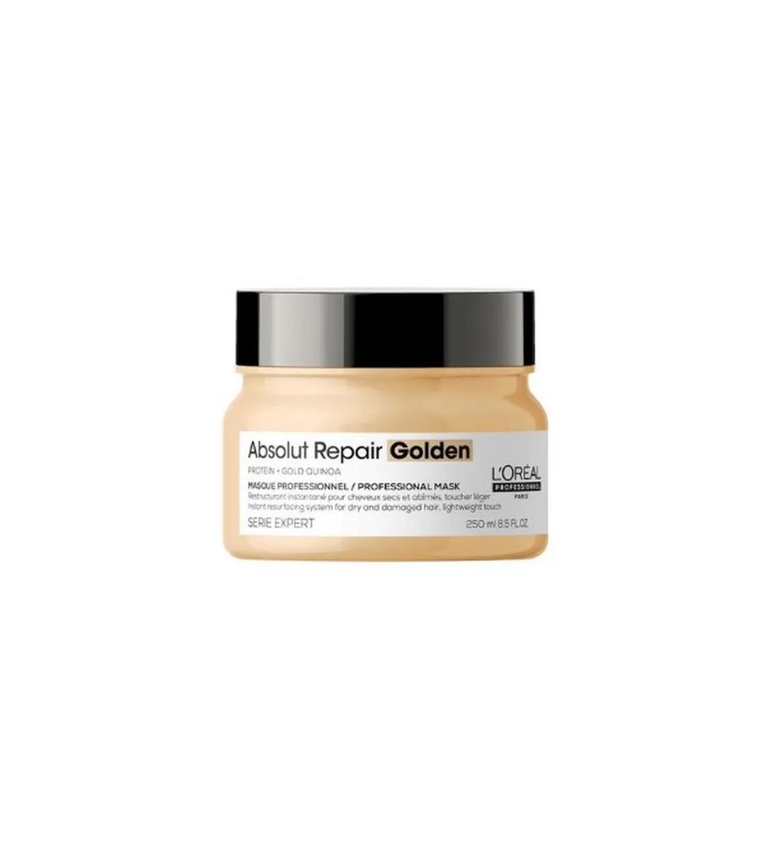 L'Oreal SA L'Or al Professionnel Serie Expert Absolut Repair Mask for Damaged Hair with a Golden Texture 250 ml - Buy Online on GoSupps.com