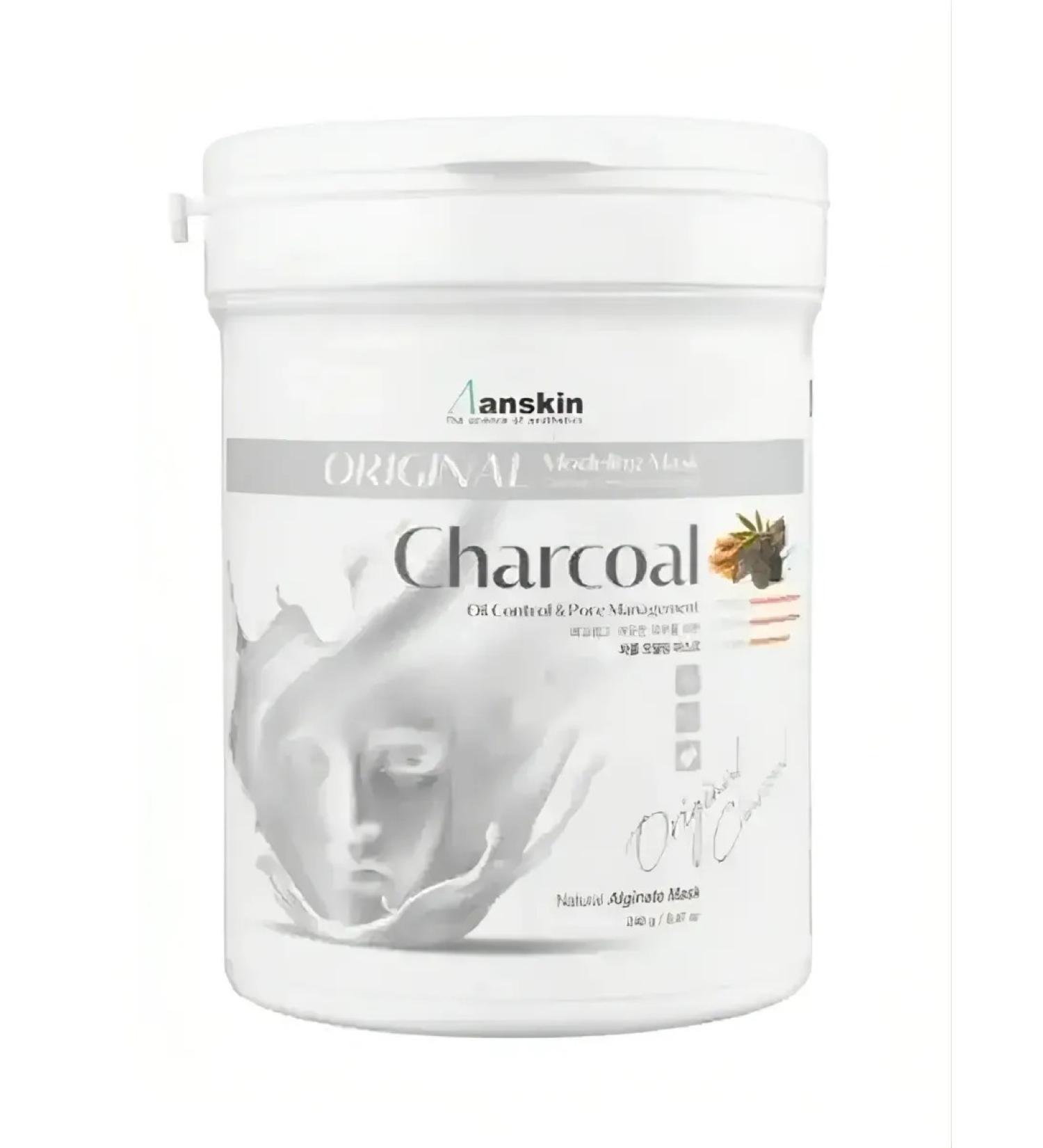 ANSKIN Alginate mask for oily skin Charcoal 700 ml (240 g)