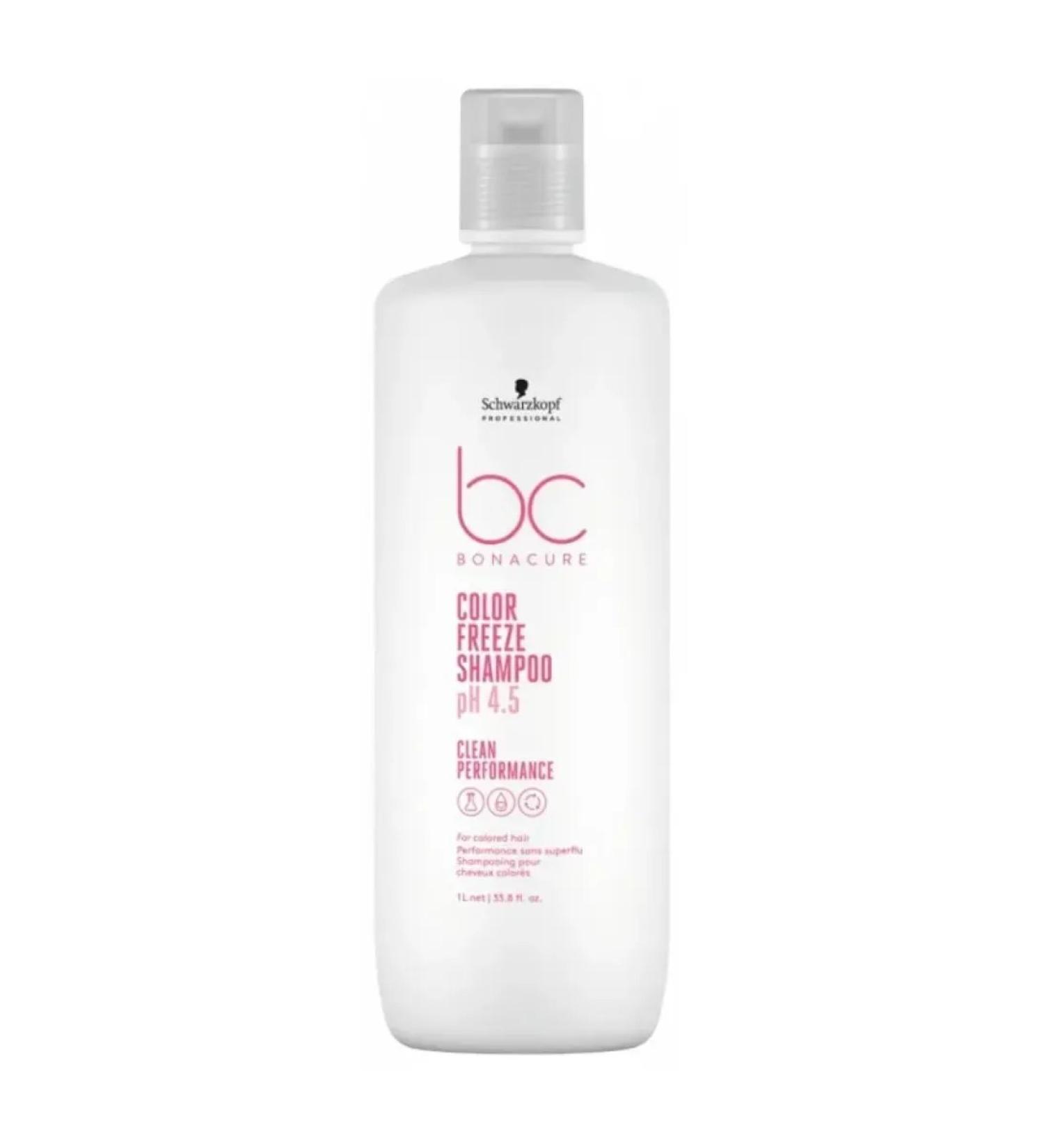 Schwarzkopf Professional Bonacure Color Freeze Sulfate-Free Micellar Shampoo for Colored Hair 1000 ml