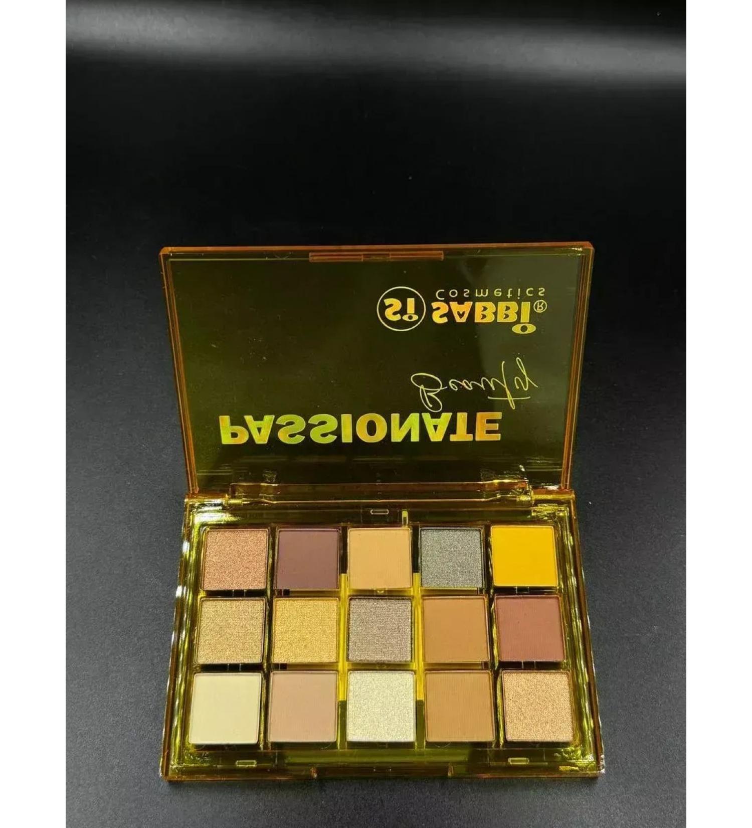 Shadows Passionate Sabbi Cosmetics Passionate Pass 15 colors - Buy Online on GoSupps.com