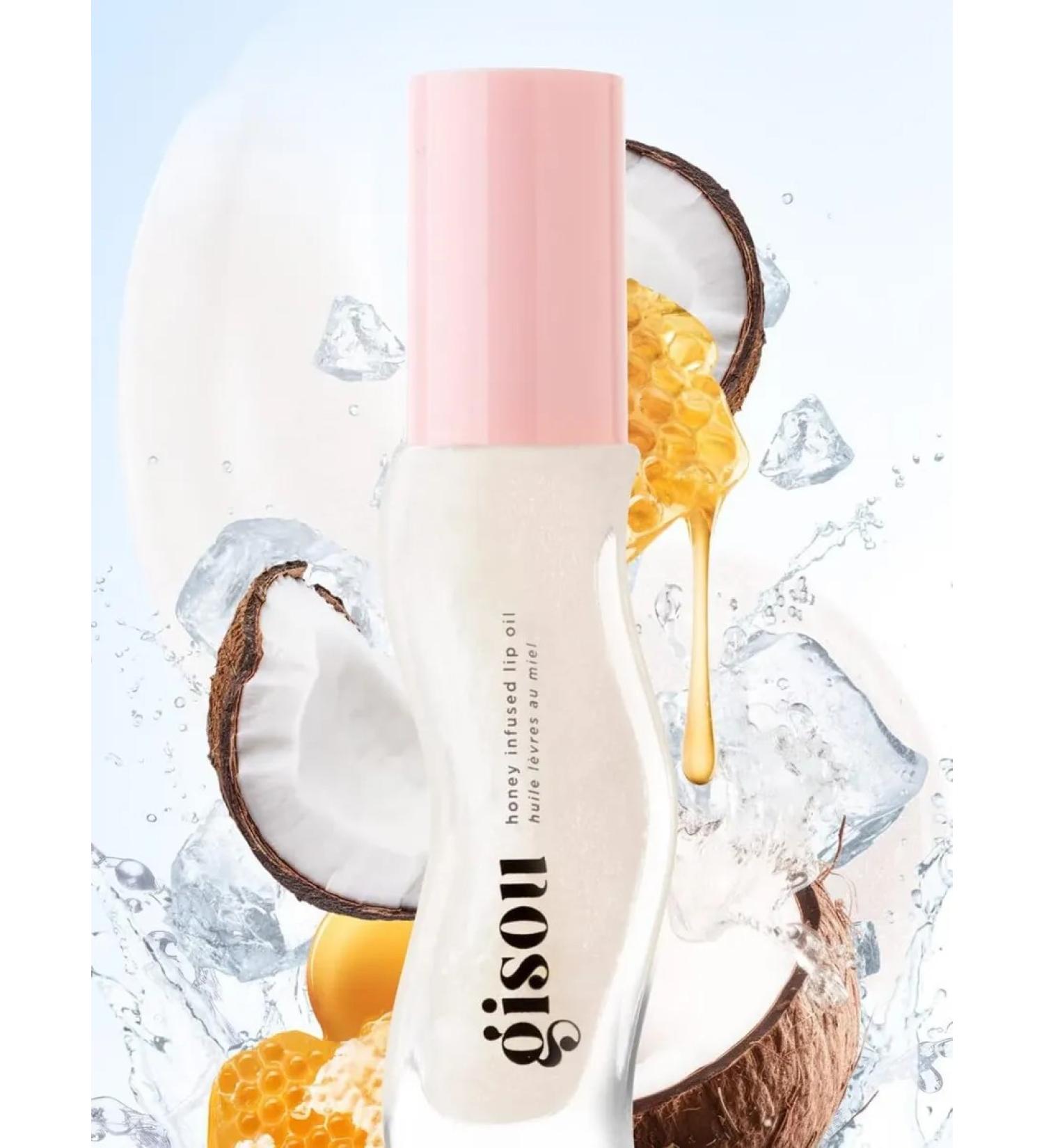GISOU Shine Coconut Frost lip oil - Buy Online on GoSupps.com
