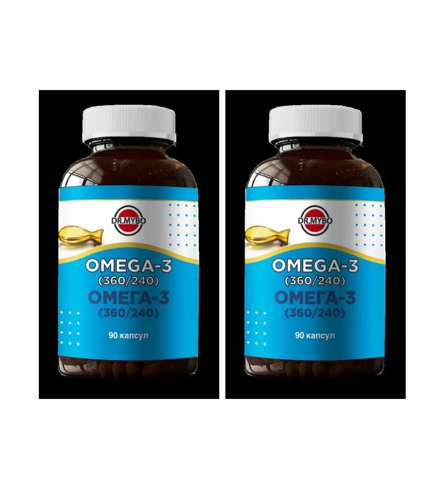 DR MYBO omega -3 n90 caps of 1350 mg - 2pcs - Buy Online on GoSupps.com