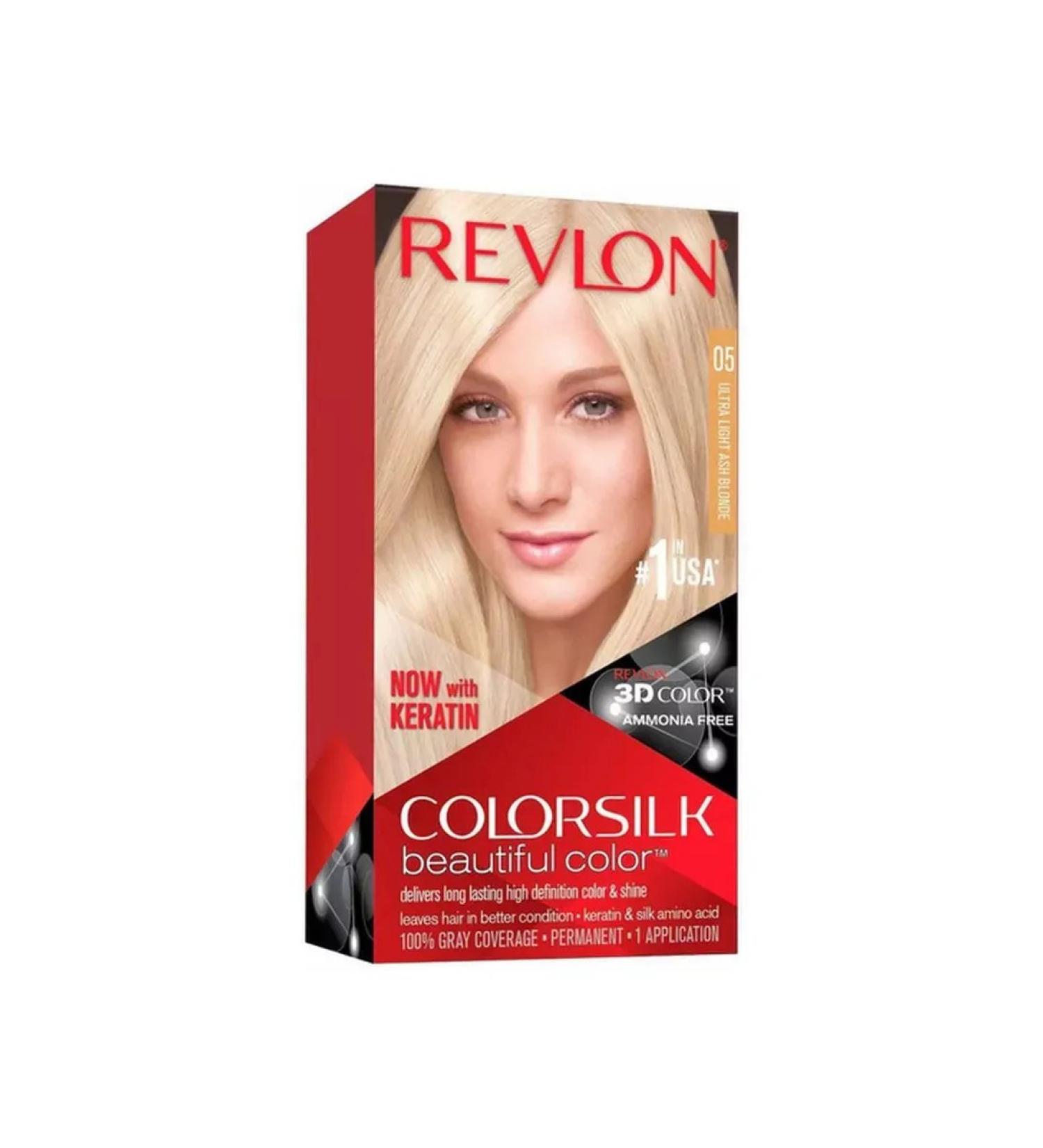 Revlon Revolon hair dye Colorsilk 05 Light Ash Blonde - Buy Online on GoSupps.com