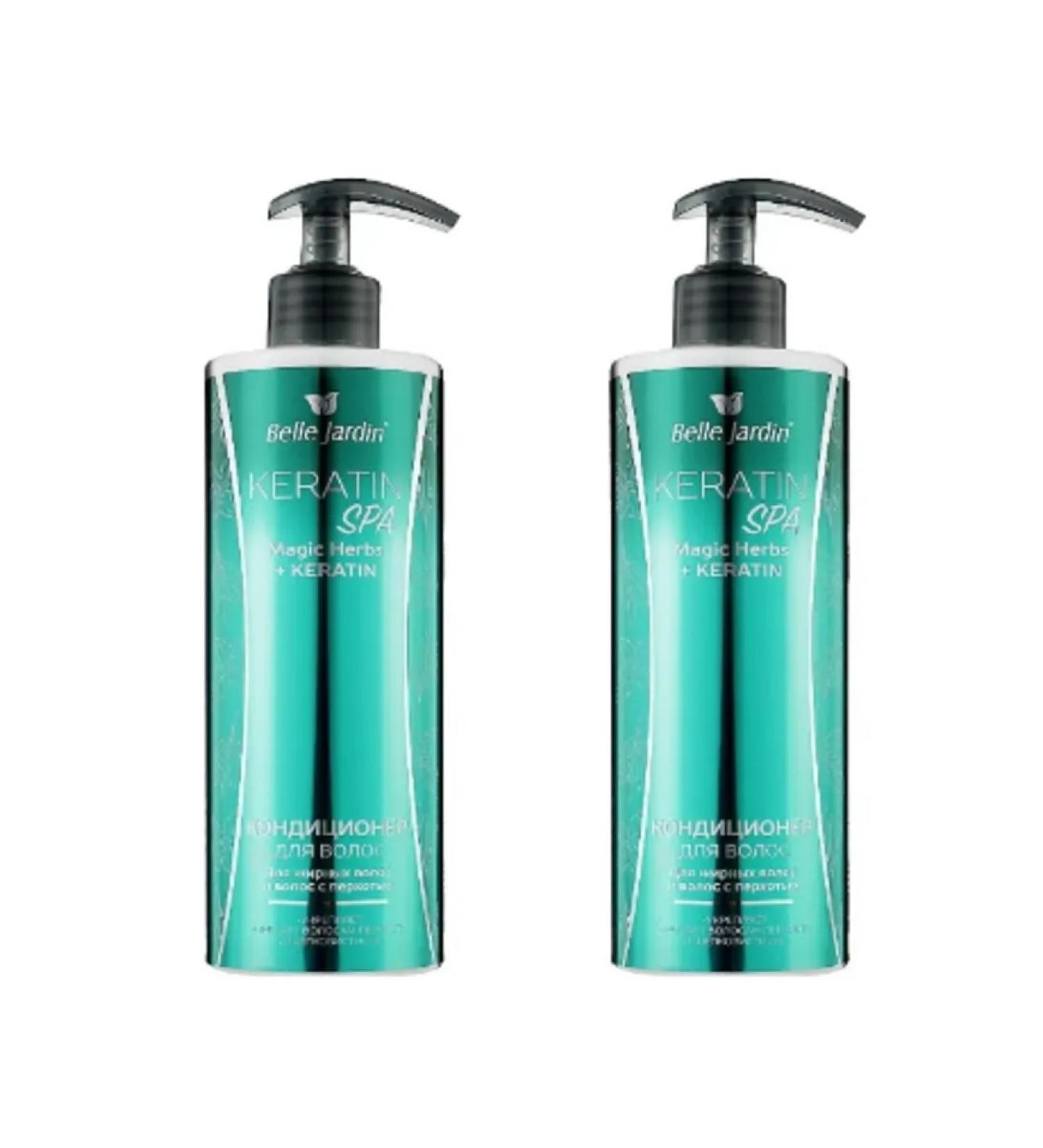 Belle Jardin Hair conditioner Keratin Spa Magic Herbs 500 ml 2 pcs - Buy Online on GoSupps.com