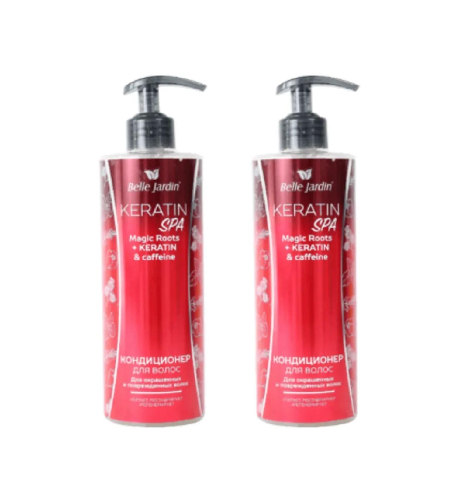 Belle Jardin Conditioner Magic Roots+Keratin & Caffeine 500 ml 2 pcs - Buy Online on GoSupps.com